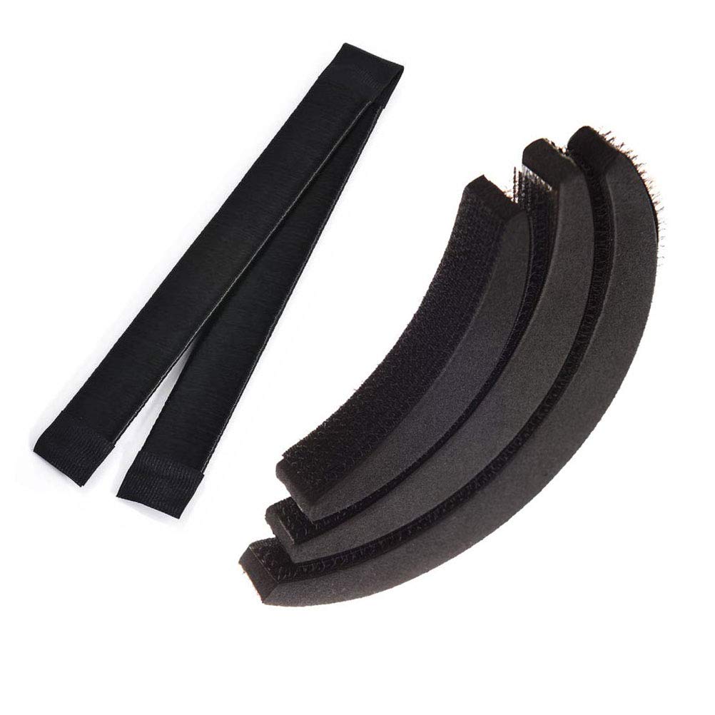 GuruEmbellish Hair Styling Set - French Twist Donut Bun & Banana Bumpit Puff Maker for Women & Girls | Perfect for Updos, Weddings, Prom & Everyday Hairstyles