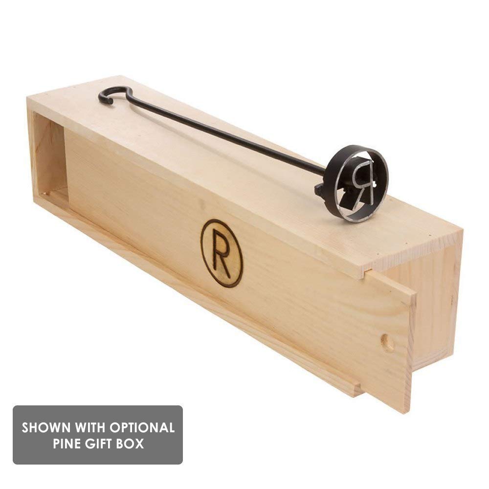 Premium BBQ Branding Iron for Steak, Buns, Wood & Leather - Top-Rated Grill Marking Tool for Professional Chefs & Home Cooks - Perfect for Steak Branding, Bread Marking, Wood Burning & Leather Crafting