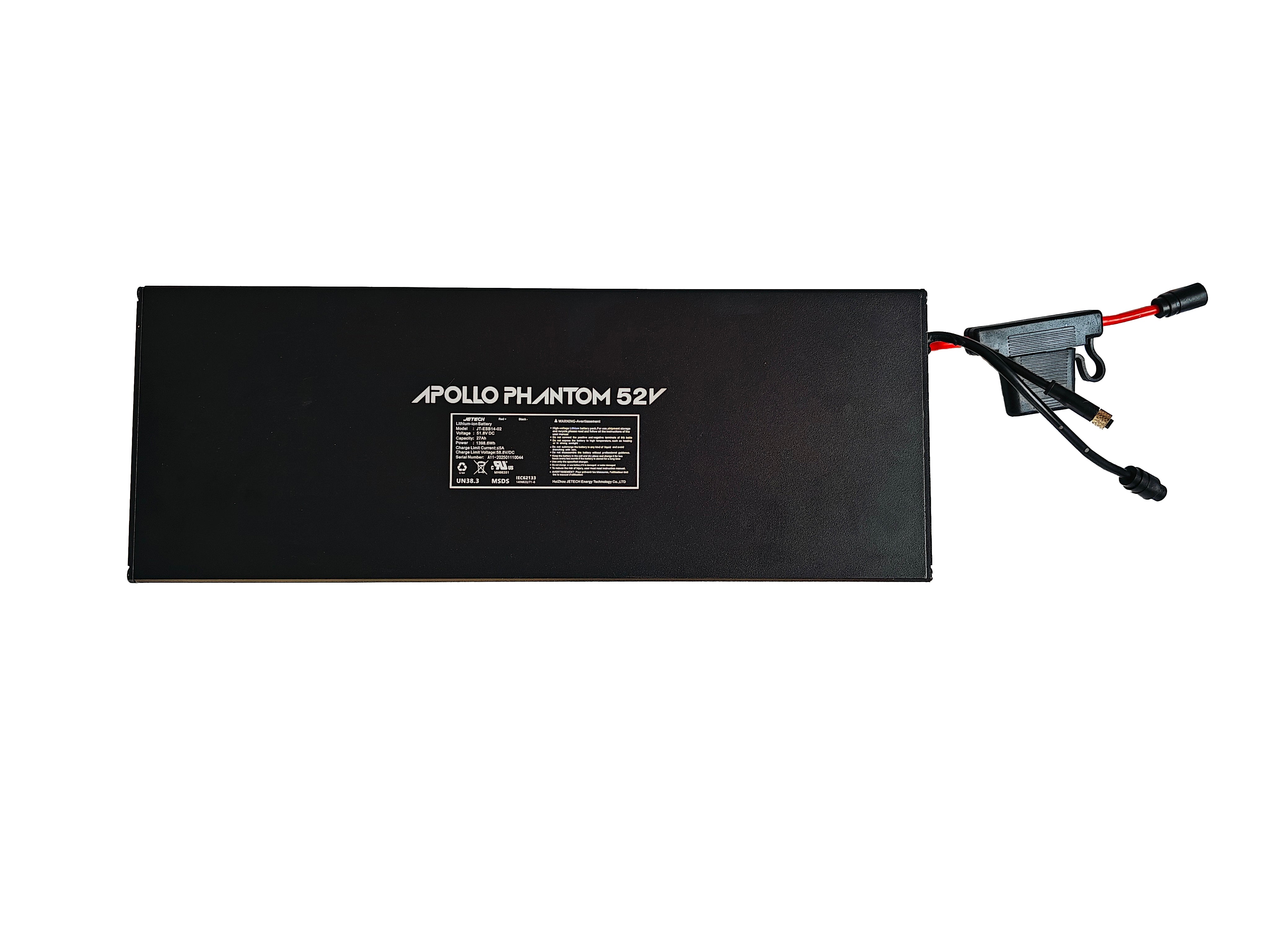 Apollo Phantom 2.0 52V Electric Scooter Battery Pack - High Performance Replacement Battery for Apollo Scooters - Perfect for Commuting & Urban Travel
