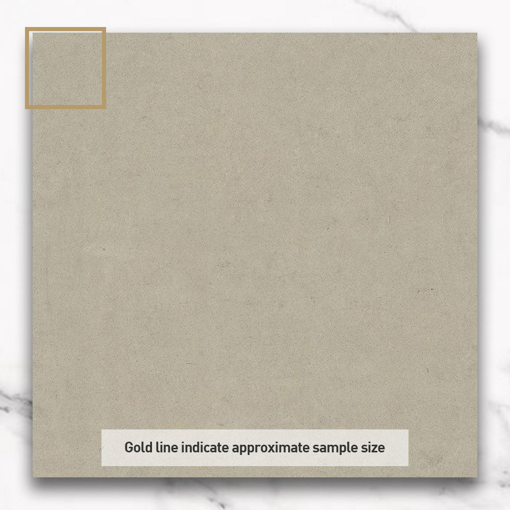 Premium 600x600 Polished Porcelain Tile - Matte Concrete Finish - Durable Flooring for Living Room, Kitchen & Commercial Spaces