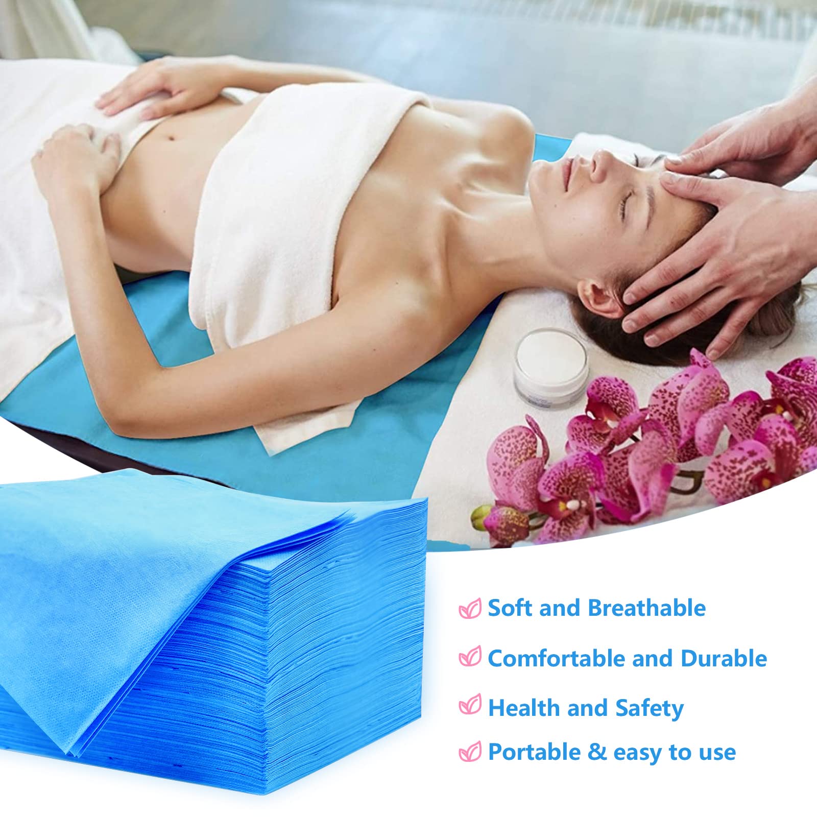 100pcs Disposable Massage Table Sheets - 31