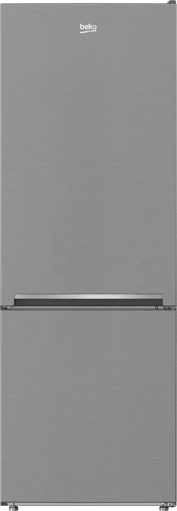 Beko BFBF2414SSIM 24 Inch Bottom Freezer Refrigerator with Ice Maker - Energy Efficient Stainless Steel French Door Fridge for Kitchen, Home, and Office Use