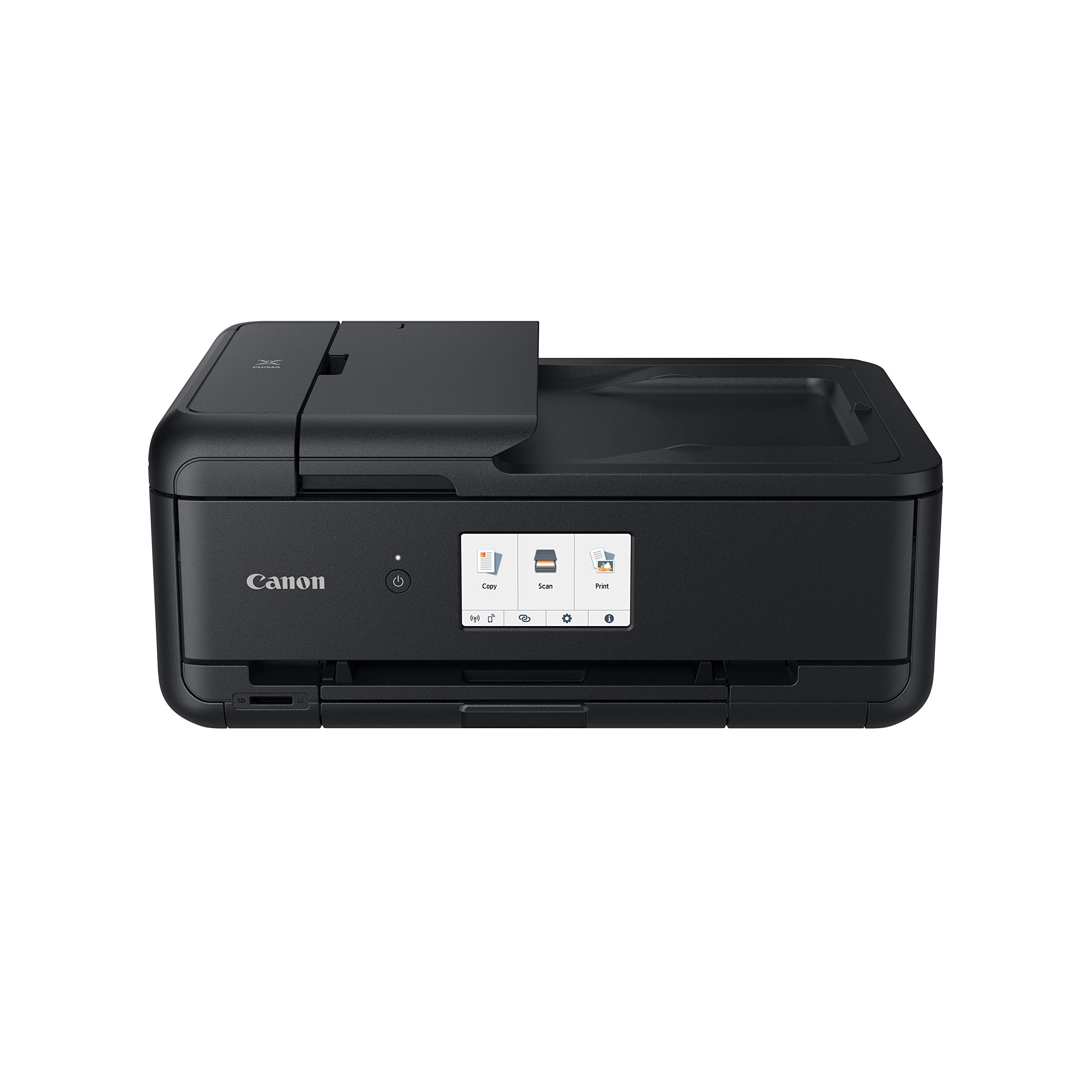 Canon TS9550 Wireless All-in-One Inkjet Printer with Scanner, Copier & Fax - Black | Ideal for Home Office, Small Business & Remote Work Printing Needs