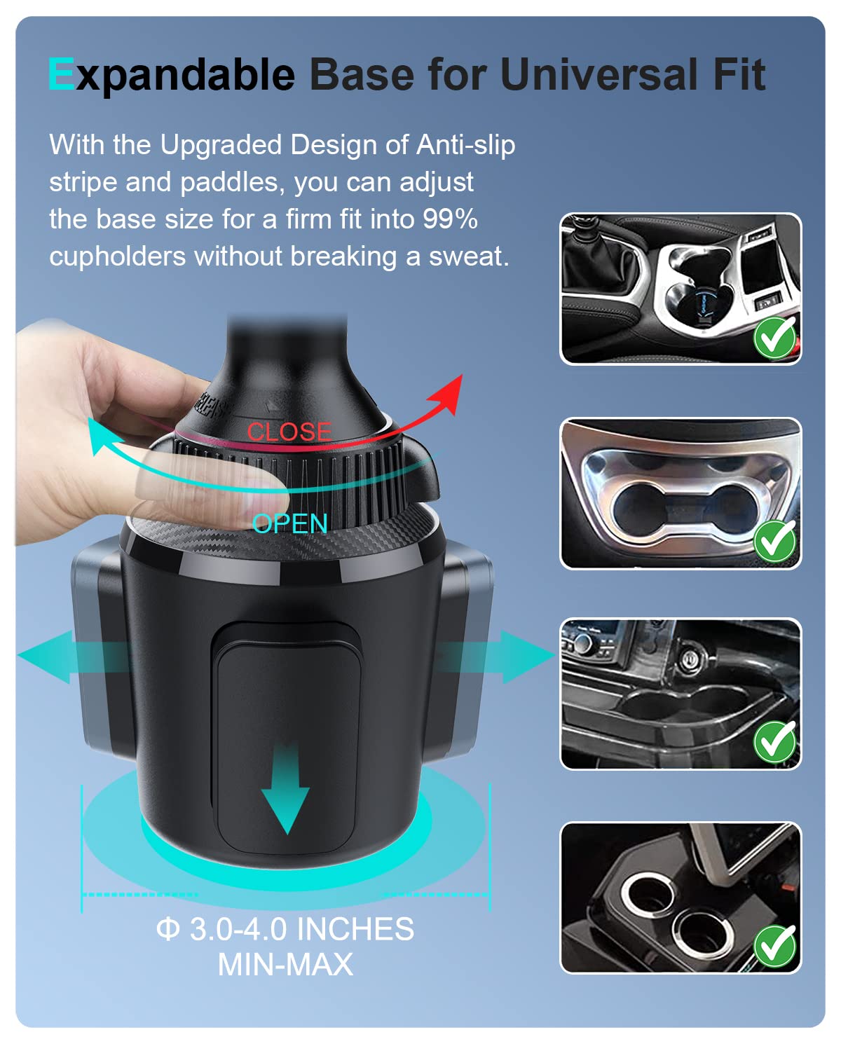 Magnetic Car Phone Holder for iPhone 16/15/14 - Fast Wireless Charging with MagSafe & Cooling System - Perfect for Road Trips & Commuting