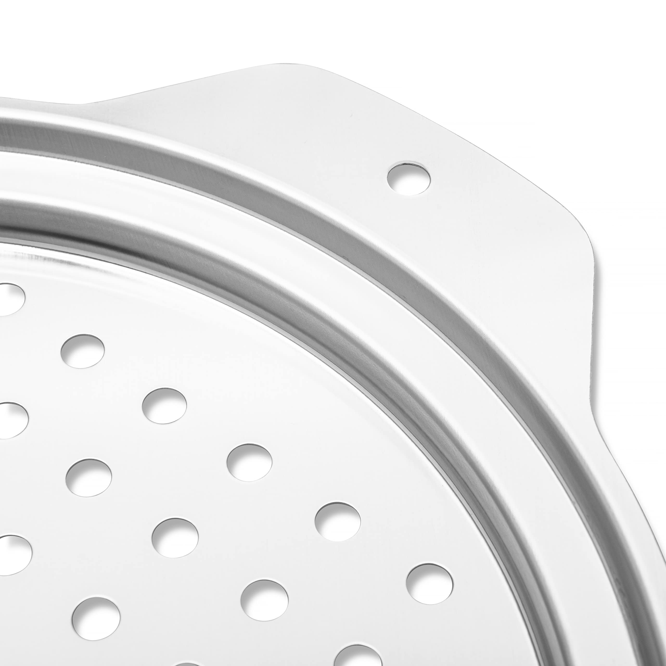 Premium Stainless Steel Spaetzle Maker with Lid & Scraper - 12.8