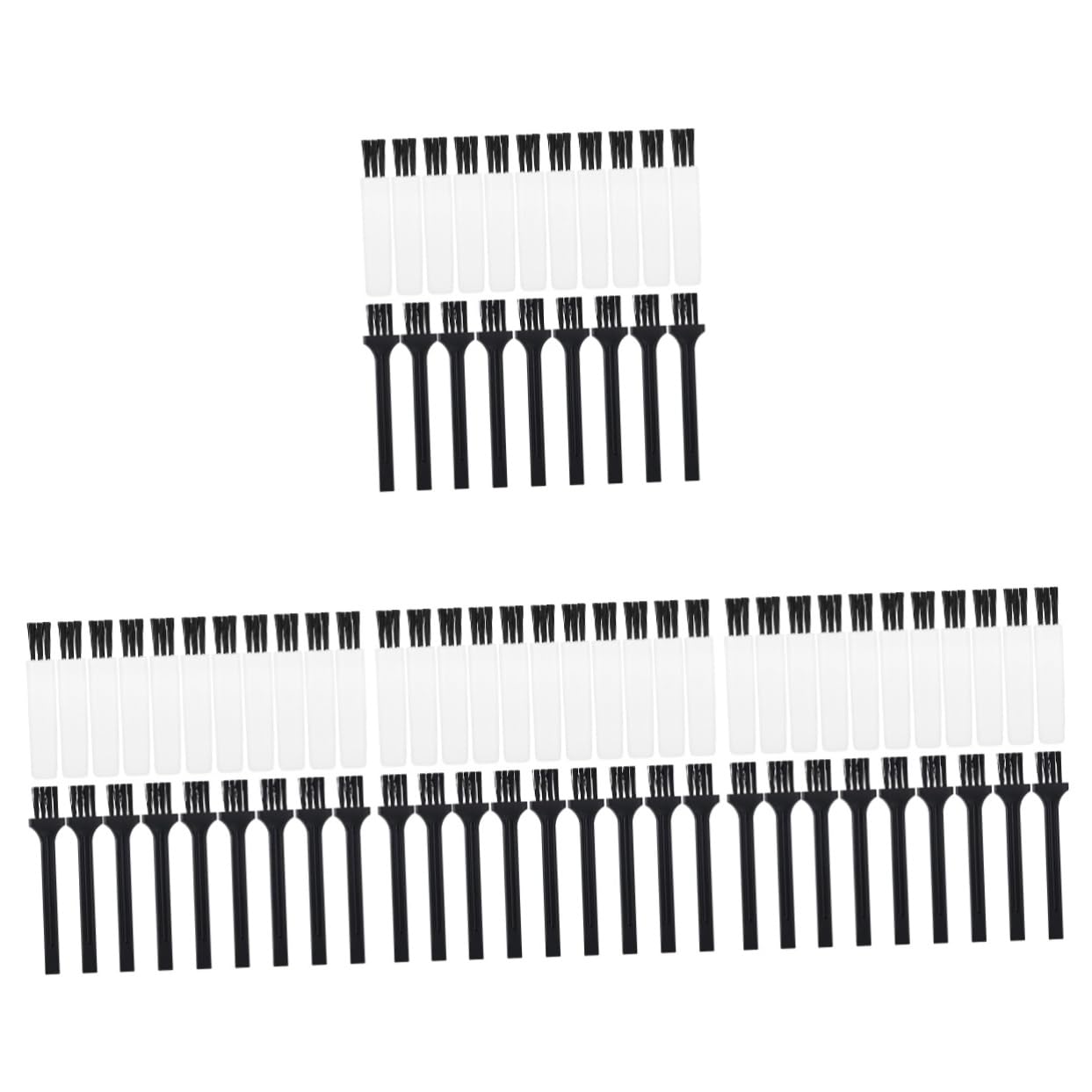 120 Pcs Electric Shaver Cleaning Brush Set - Multi-Purpose Keyboard & Computer Cleaning Tool - Durable Plastic Bristles for Shavers, Keyboards & Electronics (Perfect for Home & Office Use)