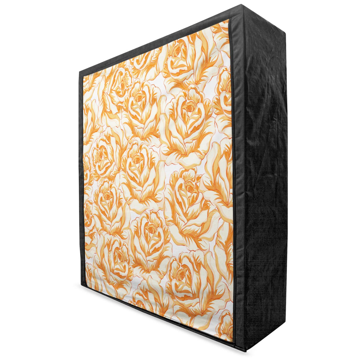 Ambesonne Portable Fabric Wardrobe with Shelves - 59