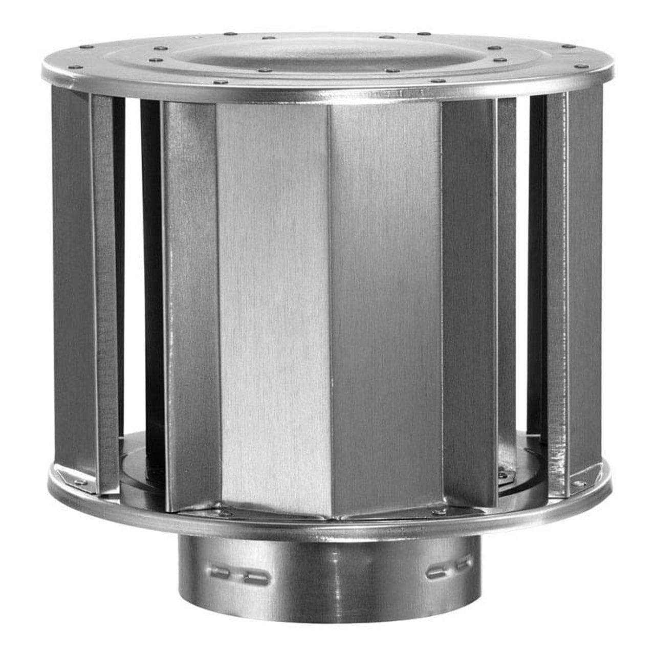 3 Type B Gas Vent High Wind Rain Cap - Durable Stainless Steel Chimney Cover for Outdoor Use - Perfect for Fireplaces, Water Heaters & Furnaces in Windy & Rainy Areas