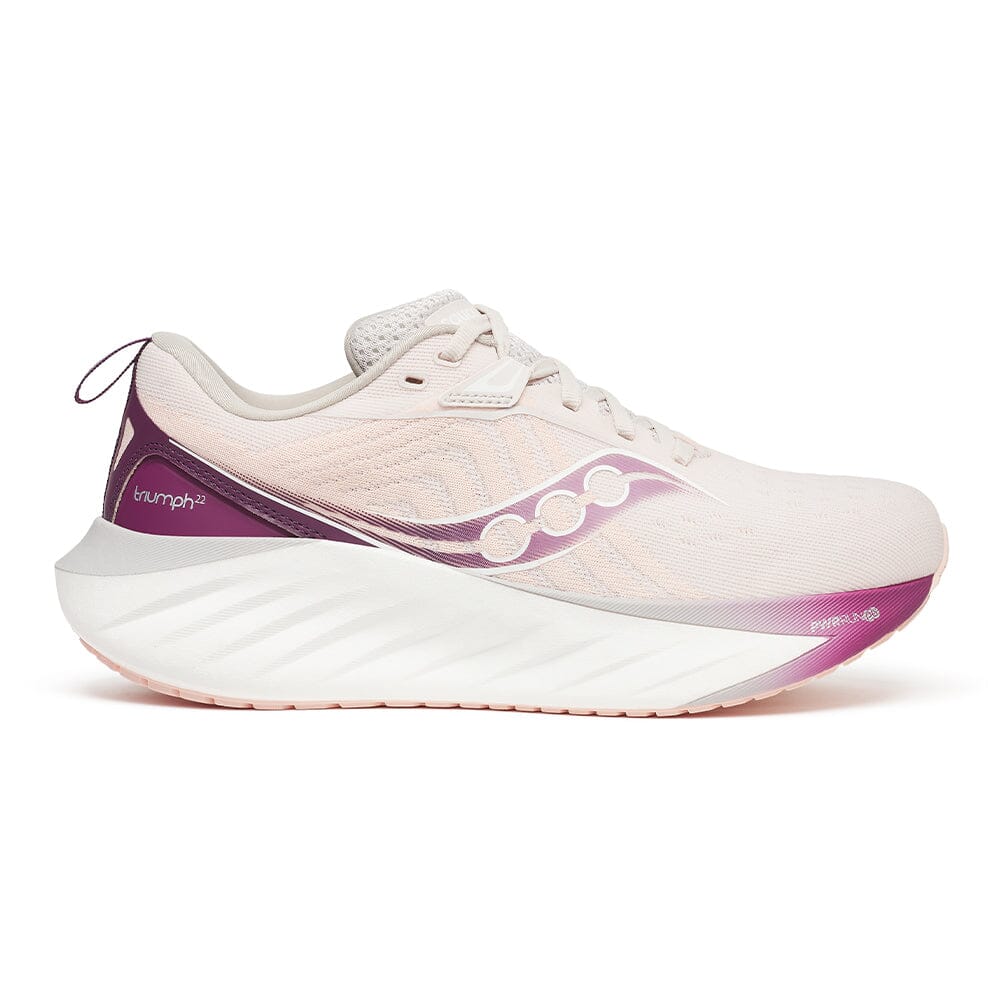 Saucony Women's Triumph 22 Running Shoes - Lightweight Cushioned for Long Distance & Marathon Training - Perfect for Road Running, Gym Workouts & Daily Jogging