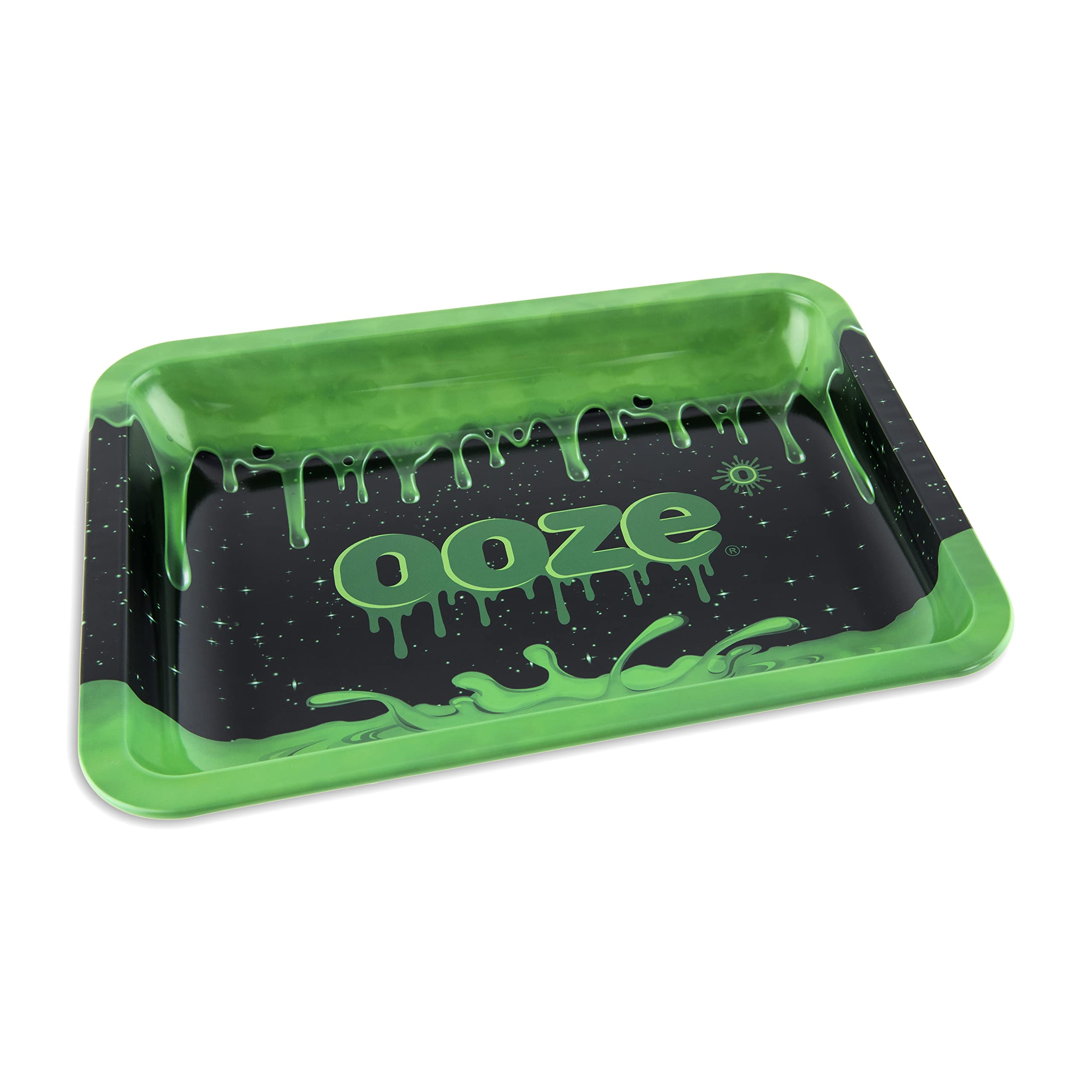 Ooze Life 3-in-1 Rolling Tray Set - Premium Metal & Silicone Rolling Tray Bundle for Herbs & Smoking Accessories - Perfect for Rolling Papers, Grinders & Storage at Home or Travel