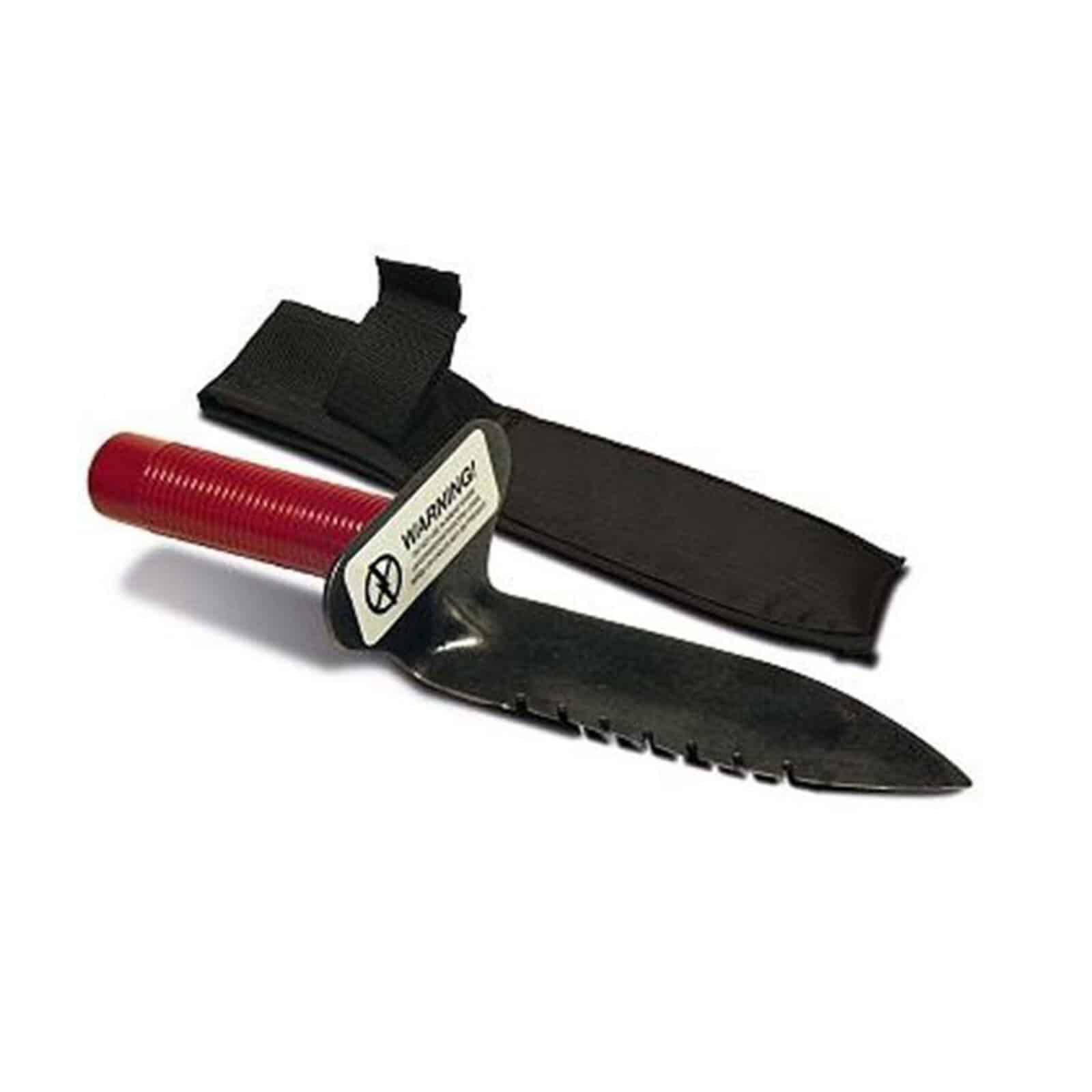 Lesche Shovel Combo - Sampson T-Handle Shovel & Right Serrated Digging Tool for Metal Detecting, Archaeology & Outdoor Treasure Hunting
