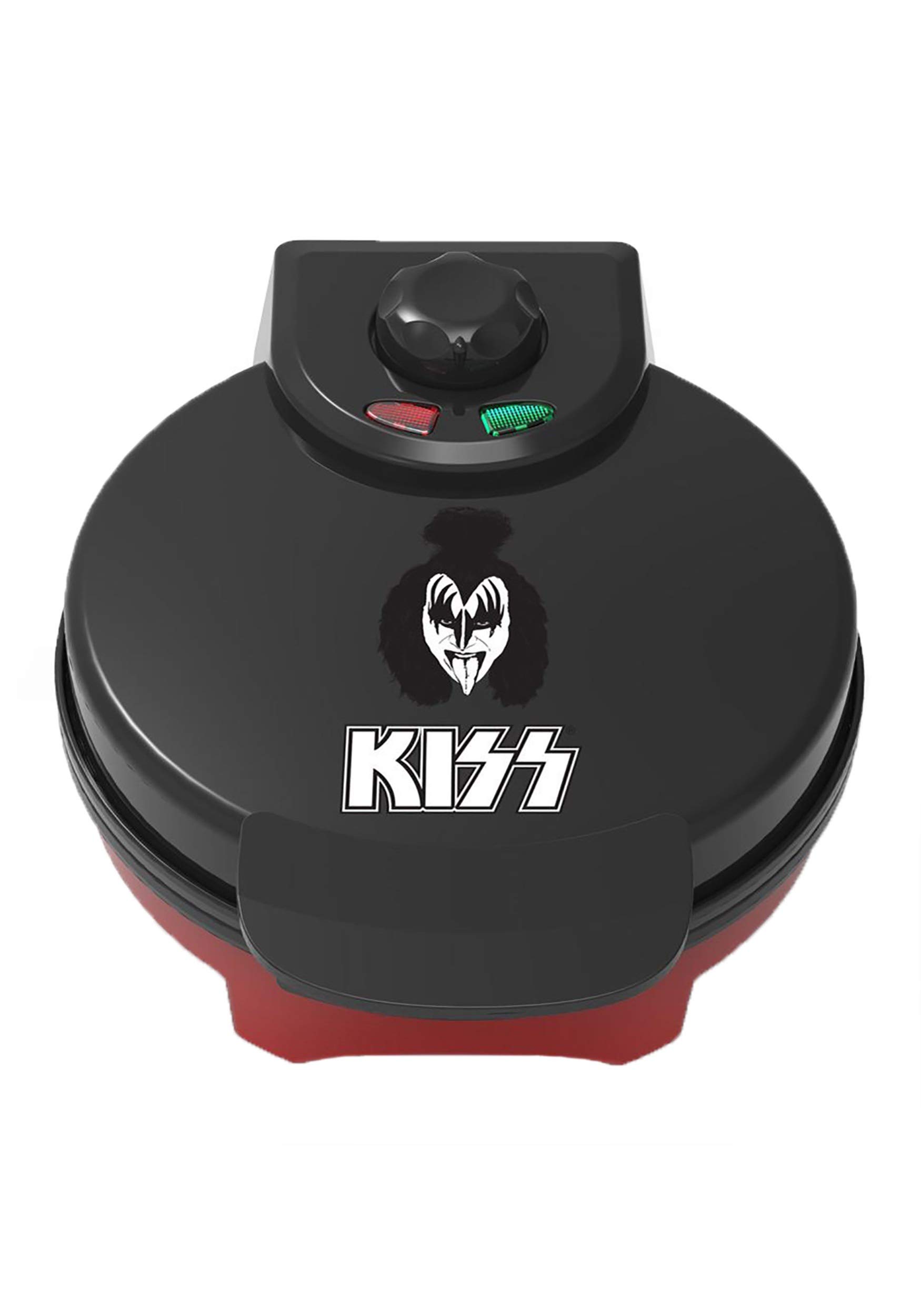 Uncanny Brands KISS Demon Waffle Maker - Official Licensed KISS Band Themed Breakfast Appliance for Fans | Perfect for Themed Parties, Breakfast in Bed & Rock Music Lovers