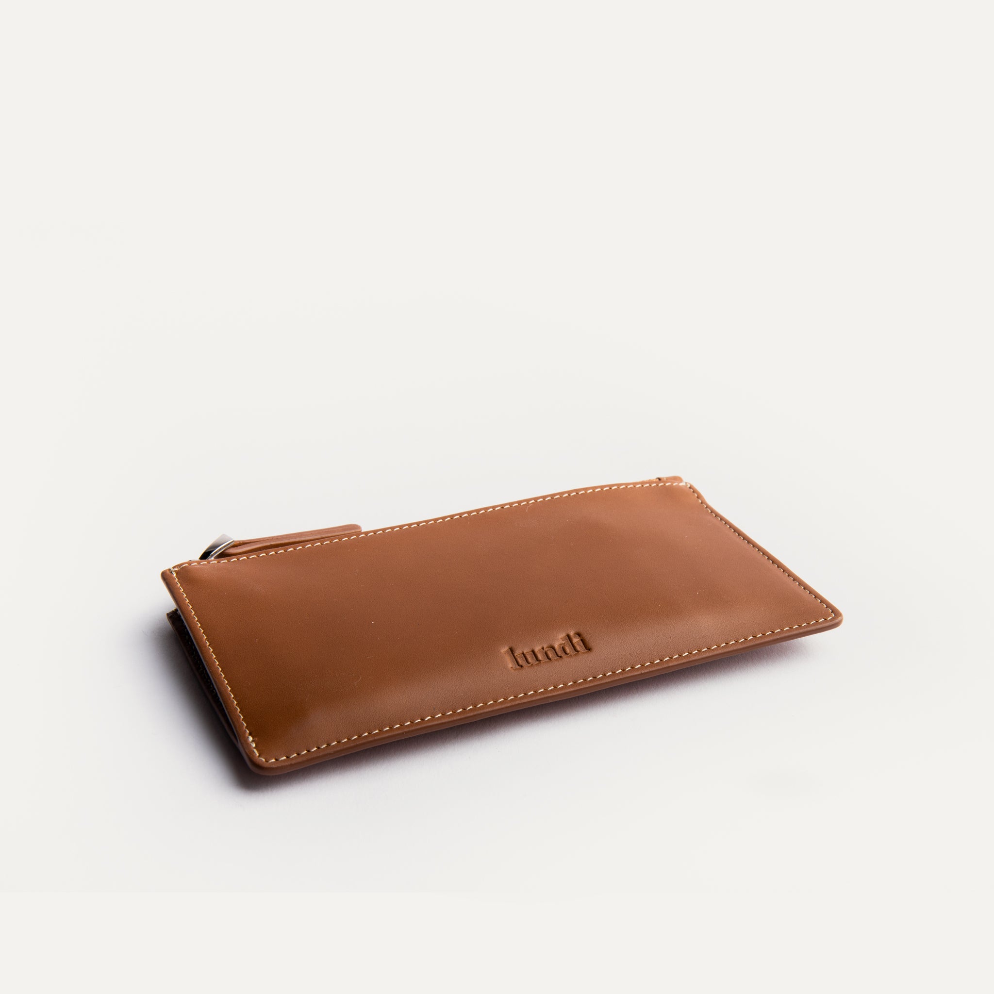 Genuine Leather Monday Wallet | WINCH Cognac - Perfect for Everyday Use, Business & Travel