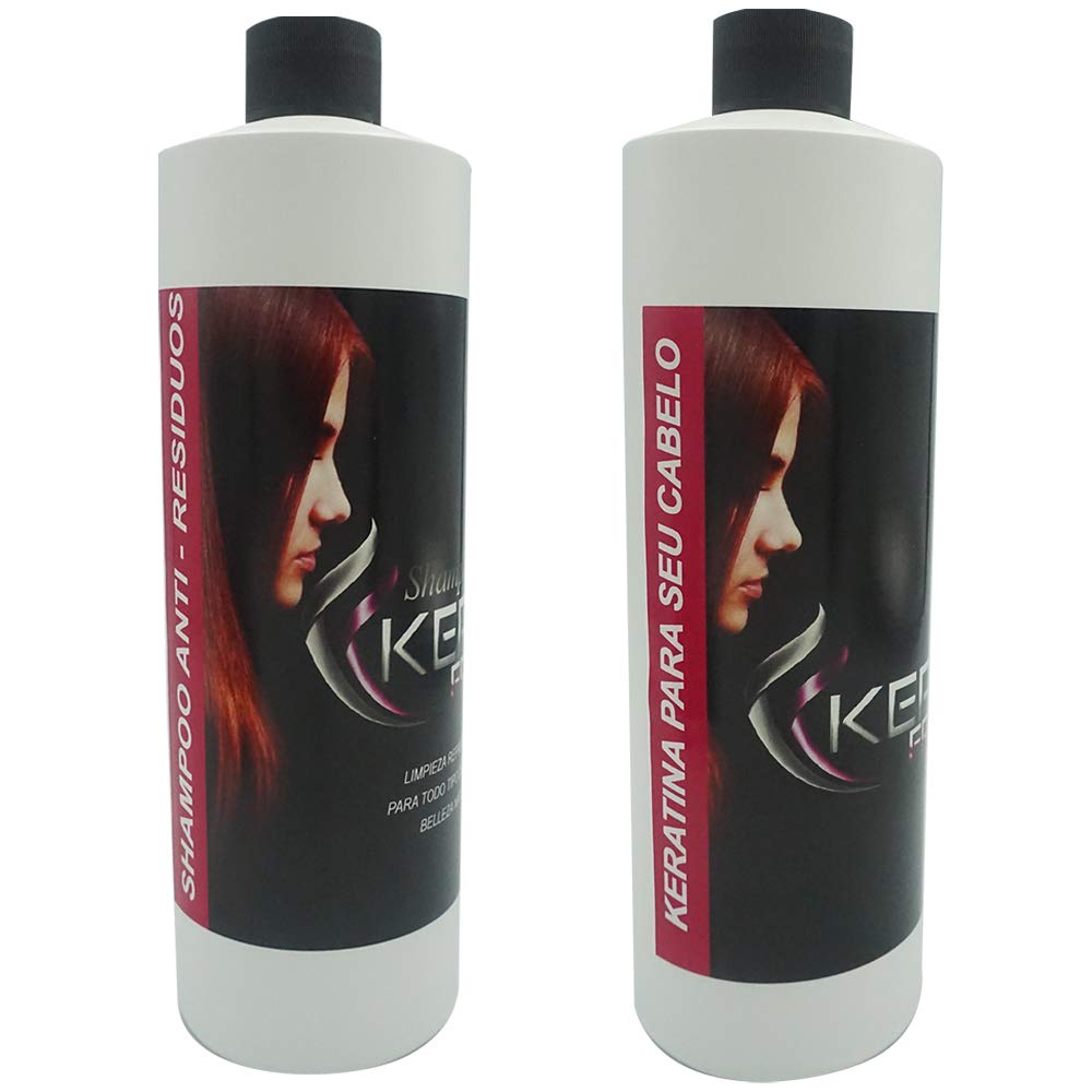 Keratin Kera Fruit Chocolate Shampoo 1 Liter - Deep Conditioning & Hair Repair for Dry, Damaged Hair - Salon Quality Keratin Treatment at Home