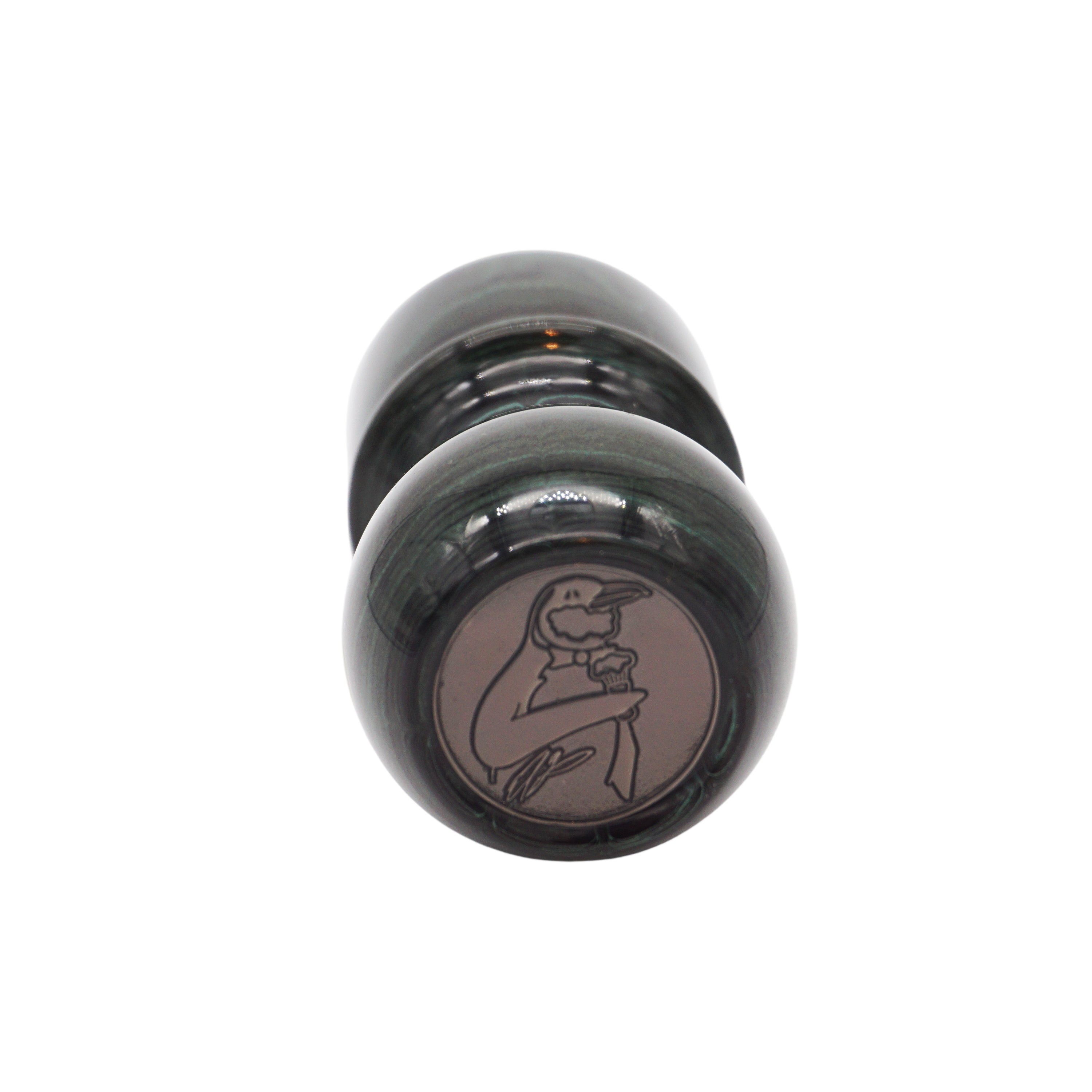 Premium Handcrafted Jaguar Ebonite Shaving Brush Handle - Fits 24mm & 26mm Knots - Perfect for Wet Shaving & Grooming Gifts for Men
