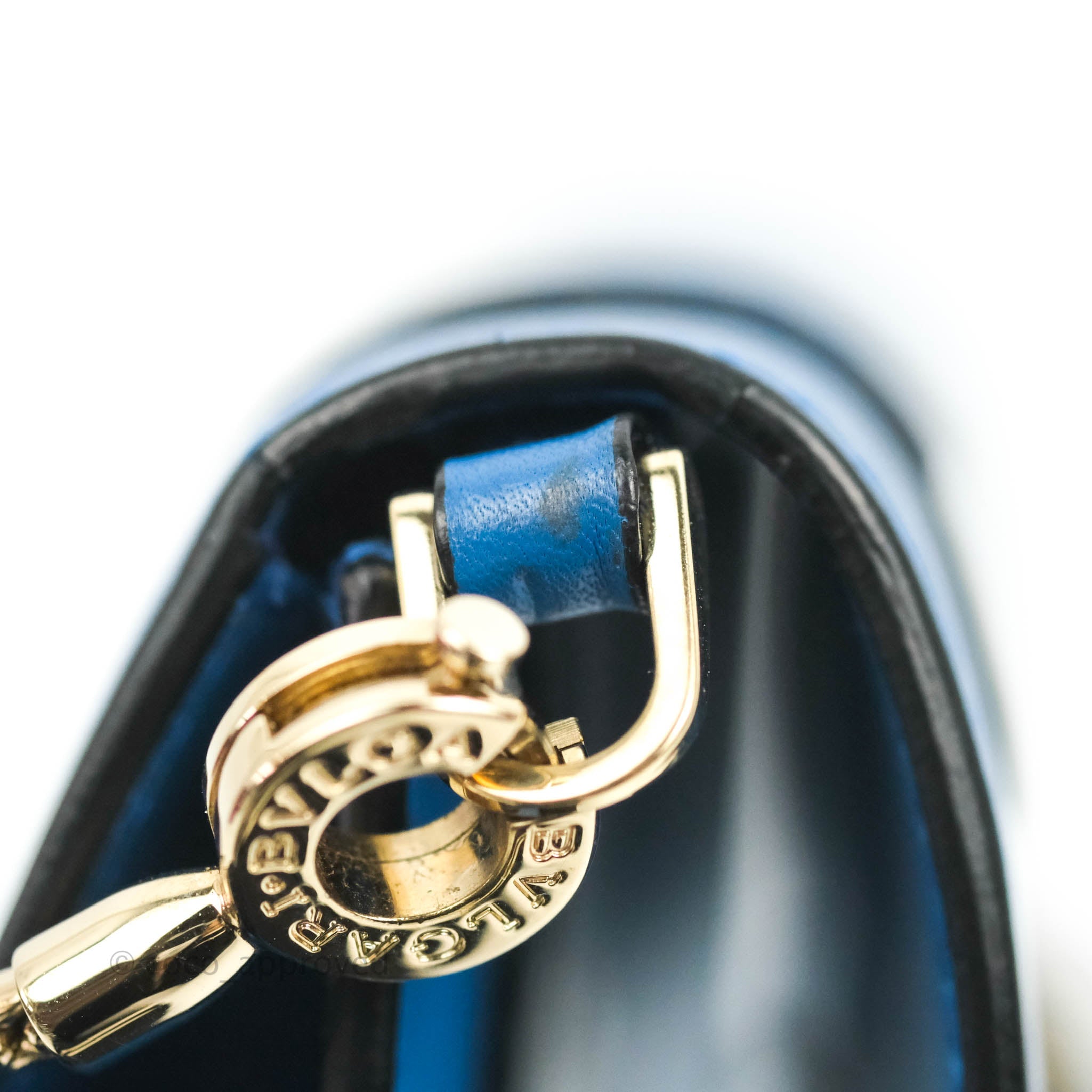 Bvlgari Serpenti Forever Mini Bag in Blue with Gold Hardware - Luxury Crossbody Bag for Women, Perfect for Evening Events & Date Nights