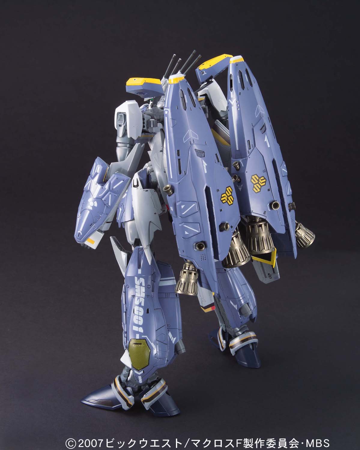 BANDAI 1/72 Scale Macross VF-25S Super Messiah Valkyrie Transformable Model Kit - Perfect for Anime Collectors & Sci-Fi Model Builders