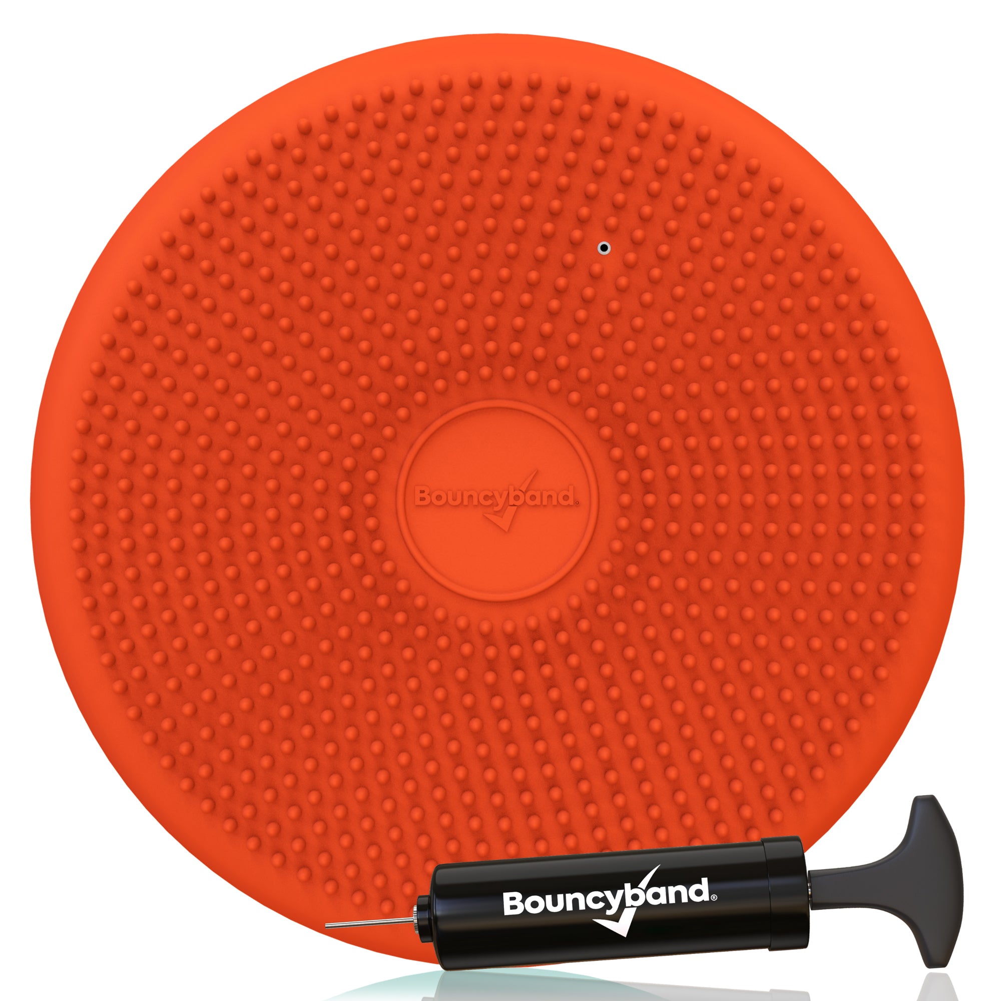 Bouncyband Big Wiggle Seat Sensory Cushion for Kids - Vibrant Orange - Improves Focus & Fidgeting - Ideal for Classroom, Homeschool & ADHD Therapy