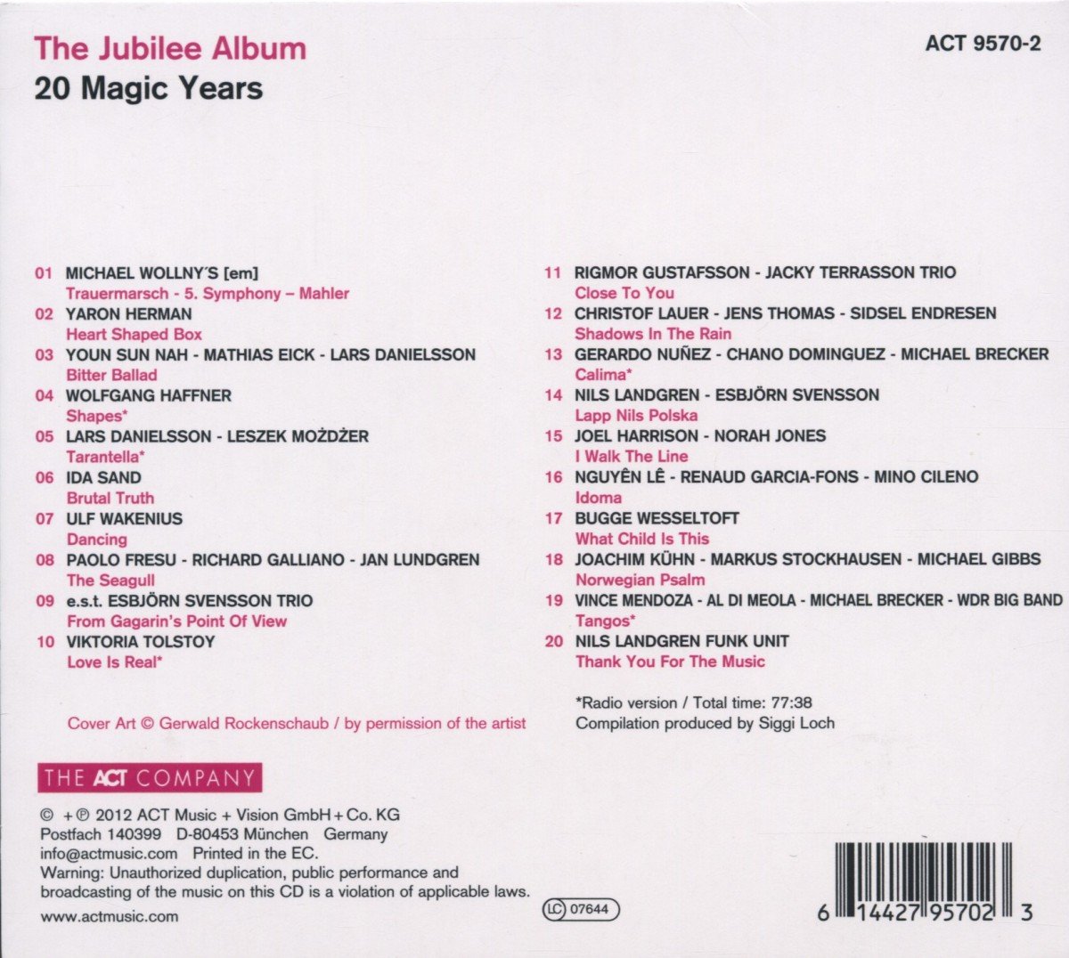Jubilee Album: 20 Magic Years - Celebratory Music Collection for Anniversaries & Special Occasions