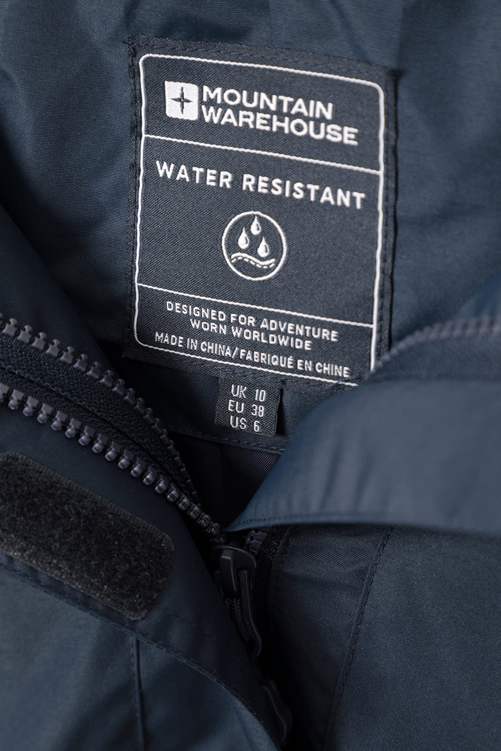 Mountain Warehouse Women's 3-in-1 Waterproof Rain Jacket with Microfleece Lining - All-Weather Hiking & Outdoor Activities