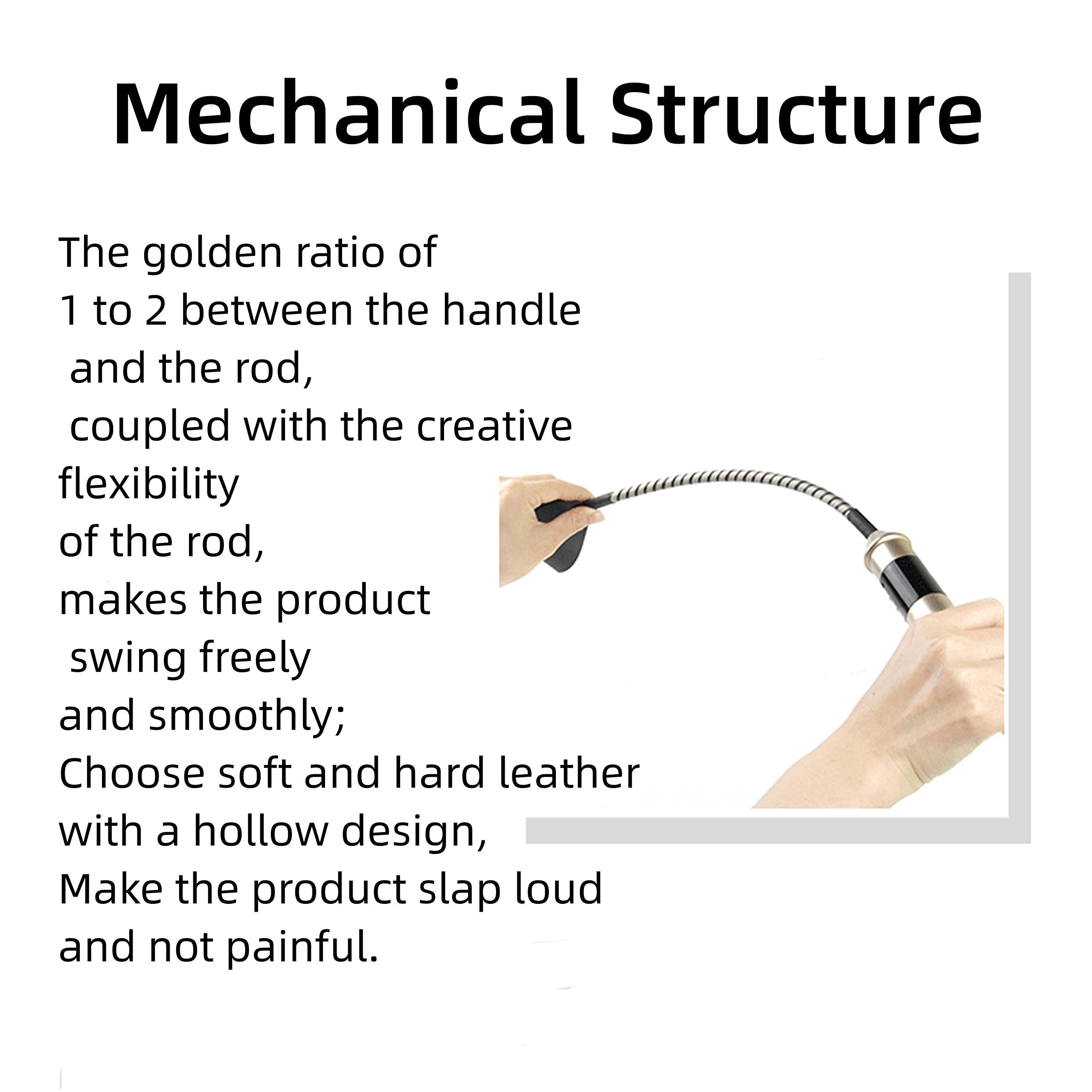 Premium Electric Shock Whip - BDSM Spanking Toy for Sensual Play & SM Training | Leather Bondage Tool for Couples & Adult Play | Enhance Intimacy & Stimulation in the Bedroom