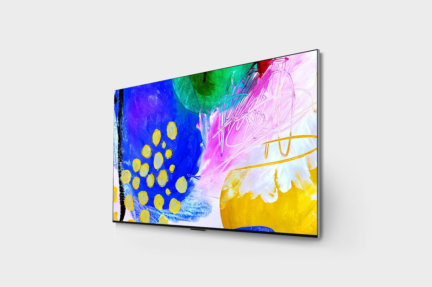 LG G2 65 Inch Evo Gallery Edition OLED TV (OLED65G26LA) - 4K Ultra HD Smart TV with AI ThinQ, Perfect for Home Theater & Living Room Entertainment
