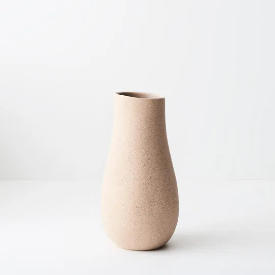 Mona Vase - Elegant Almond-Shaped Ceramic Flower Vase for Home Decor, Wedding Centerpieces & Modern Interior Design