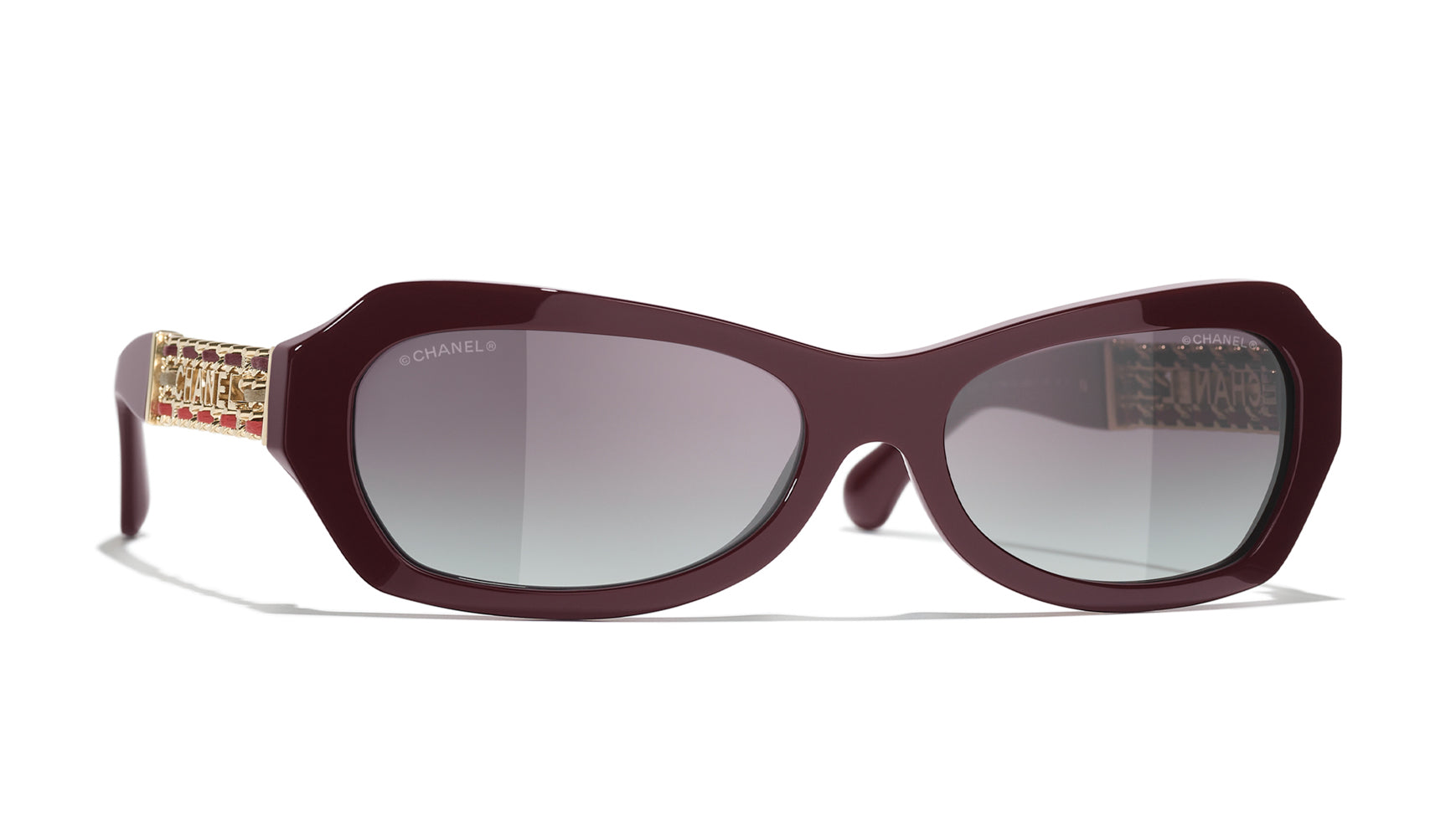 Chanel 5537Q Women's Luxury Sunglasses - UV Protection, Classic Design for Fashion & Outdoor Activities