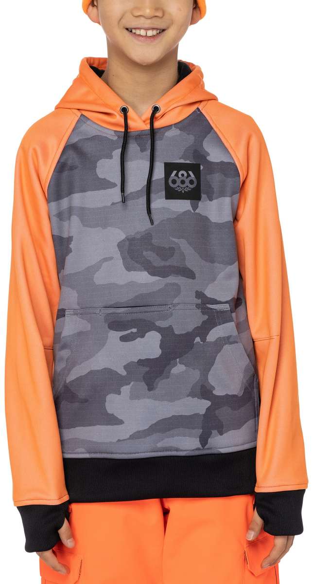 686 Juniors Bonded Fleece Pullover Hoodie - Warm Winter Fleece Hooded Sweatshirt for Teen Girls 2023 - Cozy Outerwear for School, Sports & Casual Wear