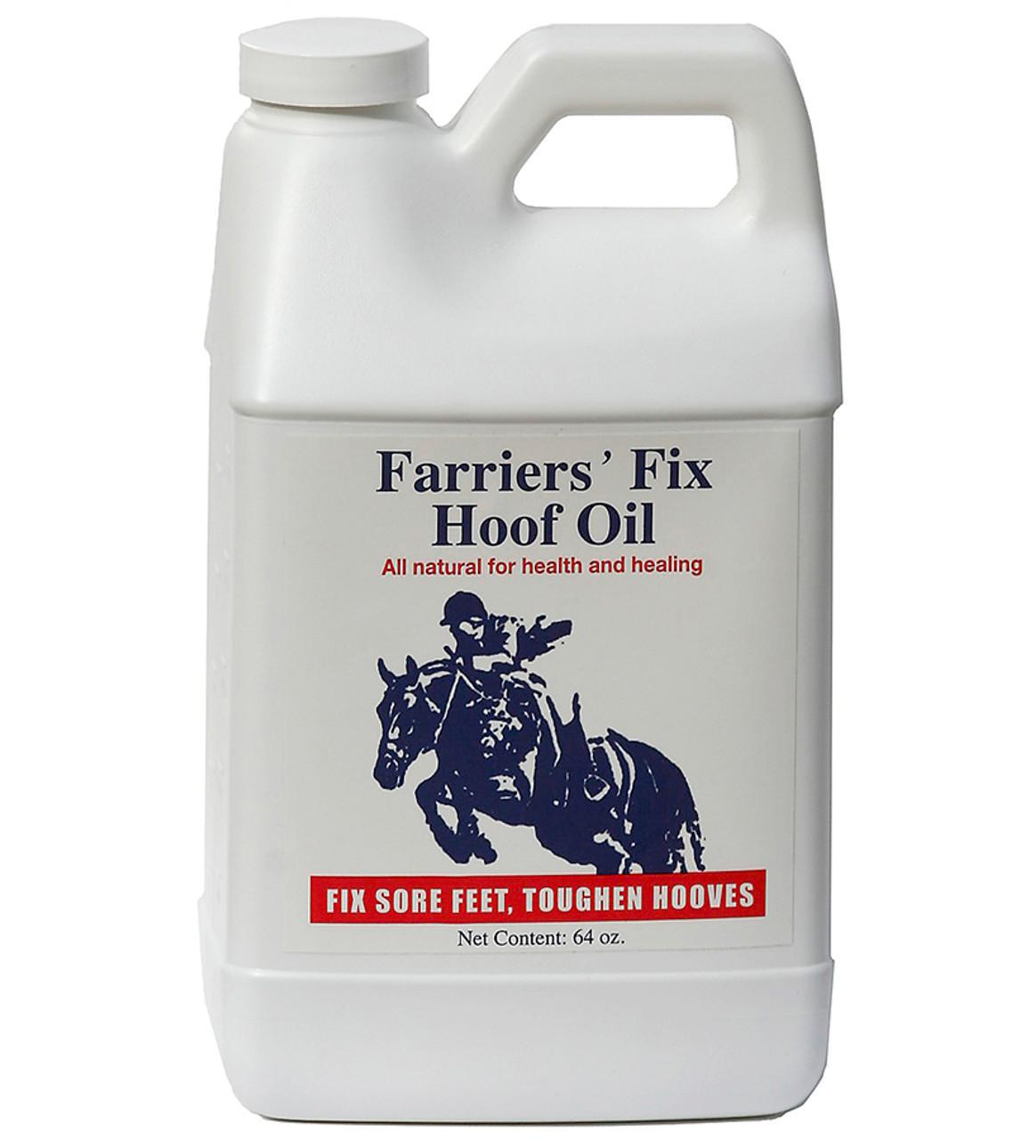 Farriers' Fix Hoof Oil for Horses - Natural Hoof Care & Conditioner - Perfect for Dry, Cracked Hooves & Daily Maintenance