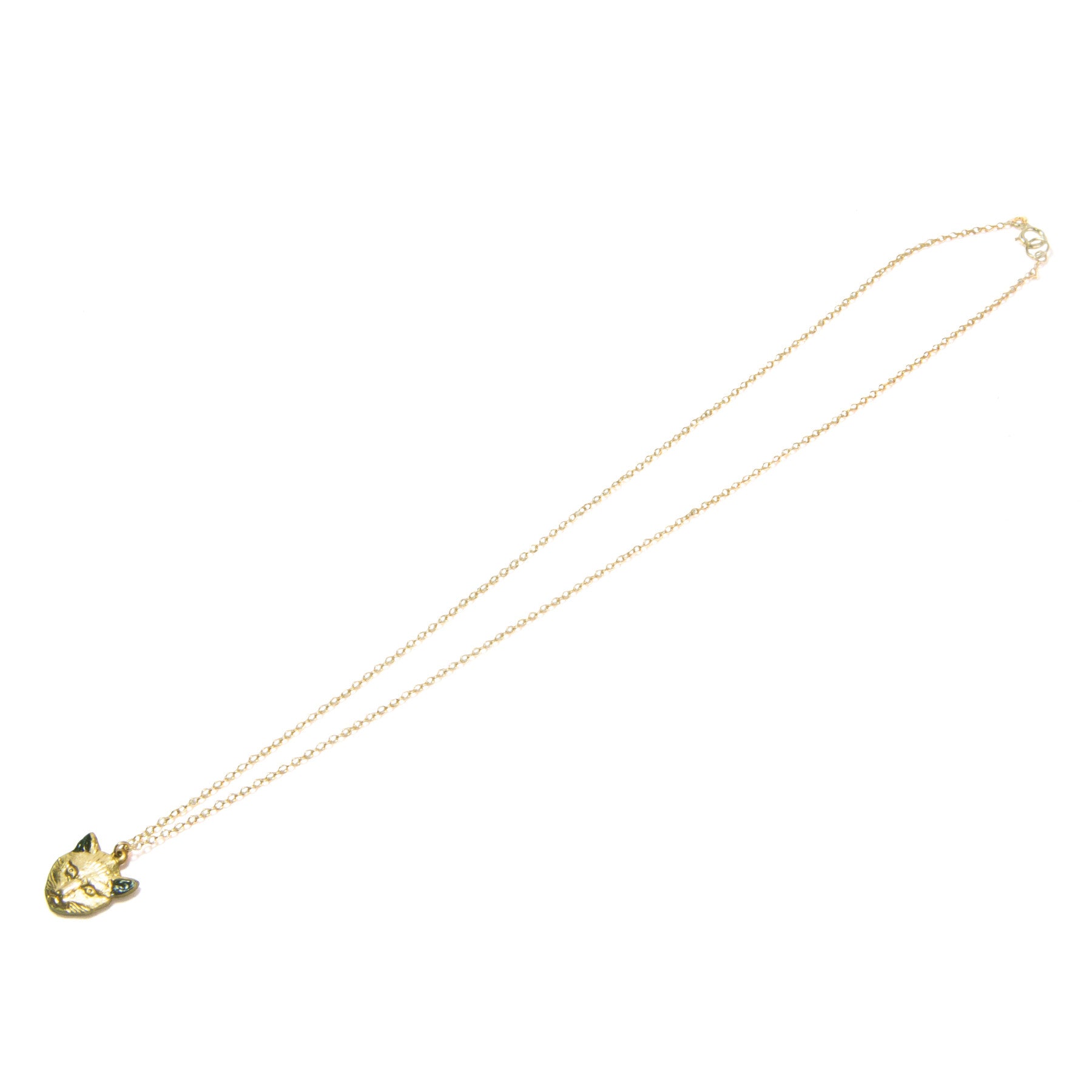 Stylish Cat Face Necklace for Women - Cute & Elegant Cat Pendant Jewelry - Perfect Gift for Cat Lovers, Birthday, Christmas & Everyday Wear