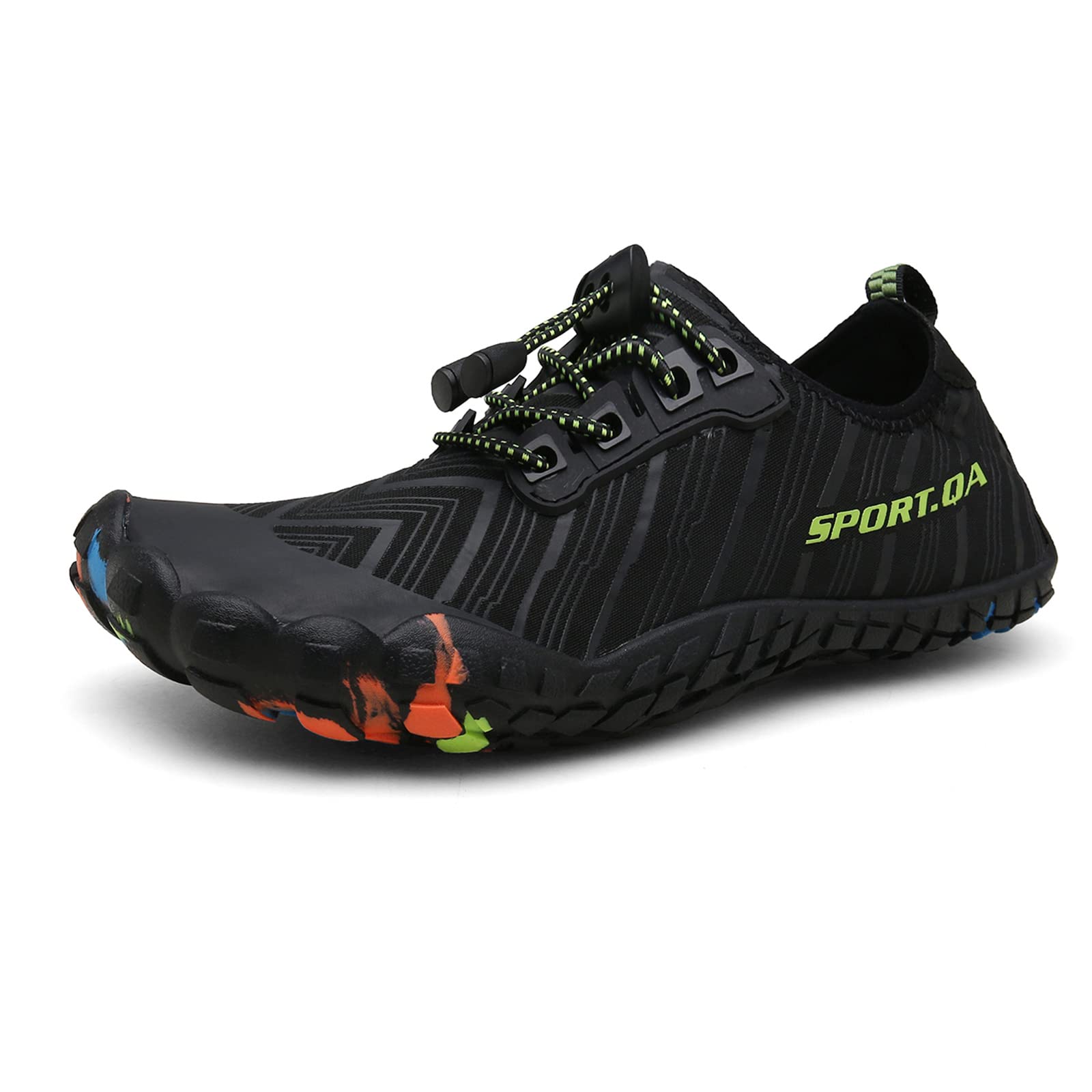 **Men's & Women's Quick-Dry Water Shoes - Lightweight Aqua Socks for Swimming, Diving, Surfing, Beach, Pool & Yoga - Barefoot Sports Shoes for Walking & Outdoor Activities**
