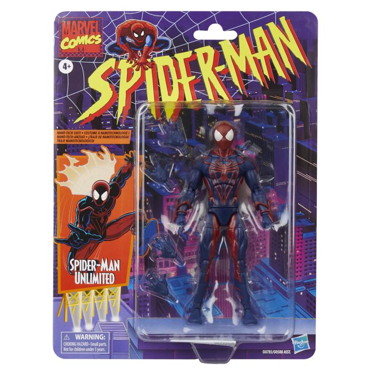Spider-Man Marvel Legends Retro Collection Action Figure - 6-Inch Collectible Toy for Fans & Display - Perfect for Gifts, Play, and Comic Book Collectors