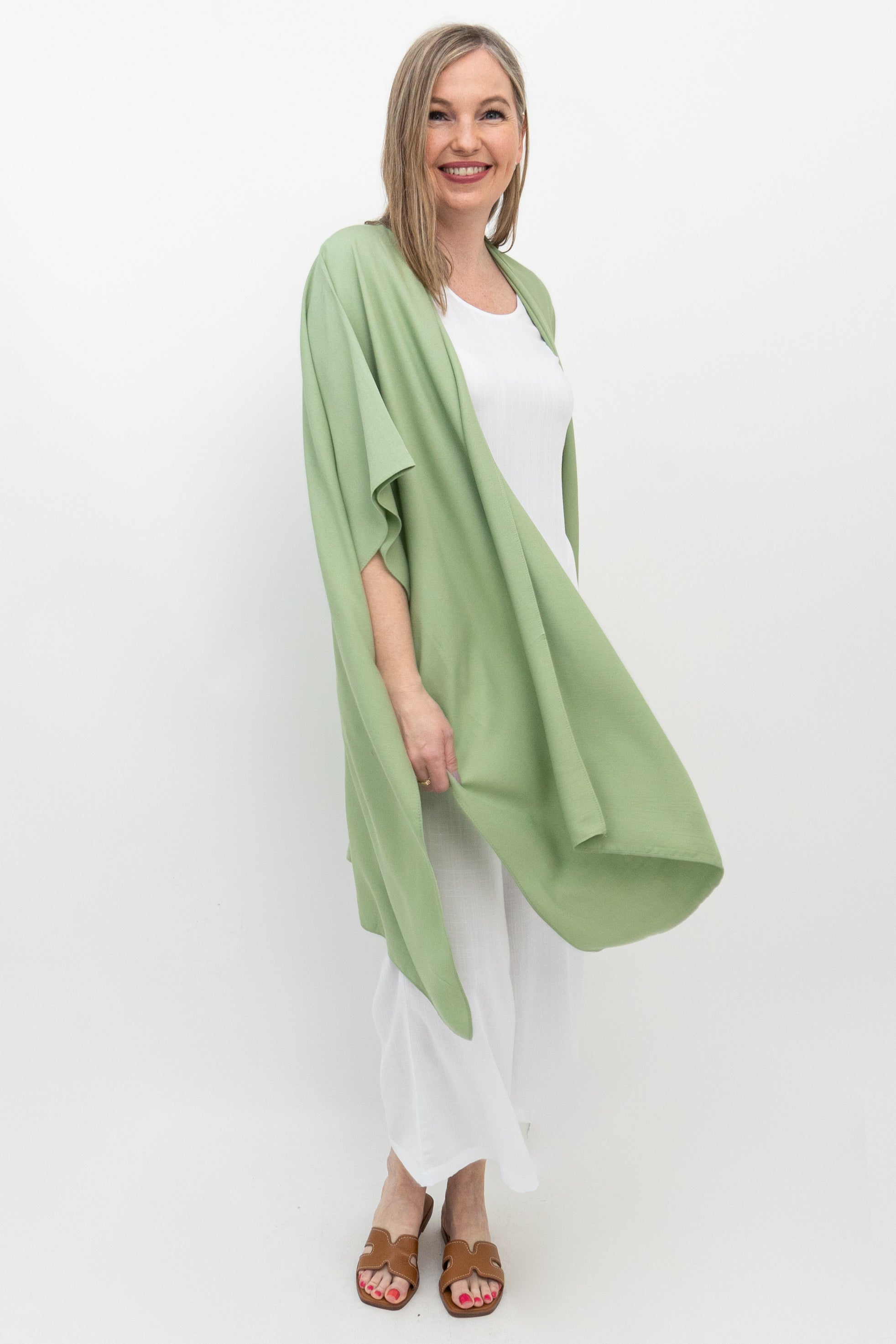 Darcy Sage Green One Size Women's Casual Dress - Perfect for Summer Outings, Beach Vacations, and Brunch Dates