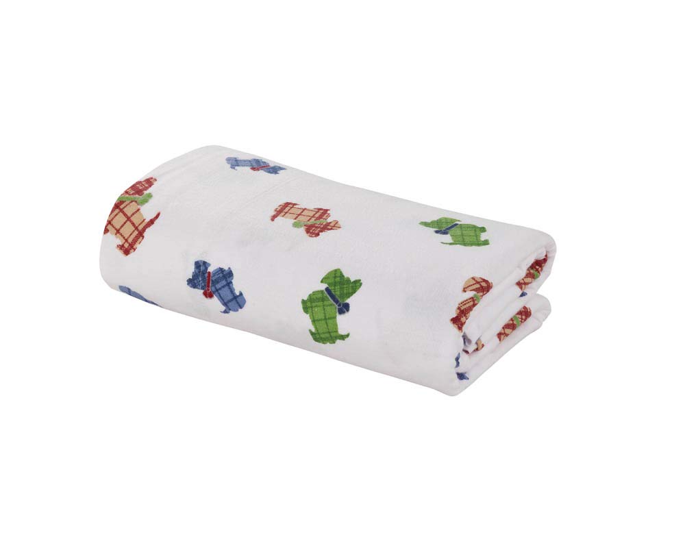 DELANNA 100% Cotton Flannel Pillowcase Set - Standard Size 20