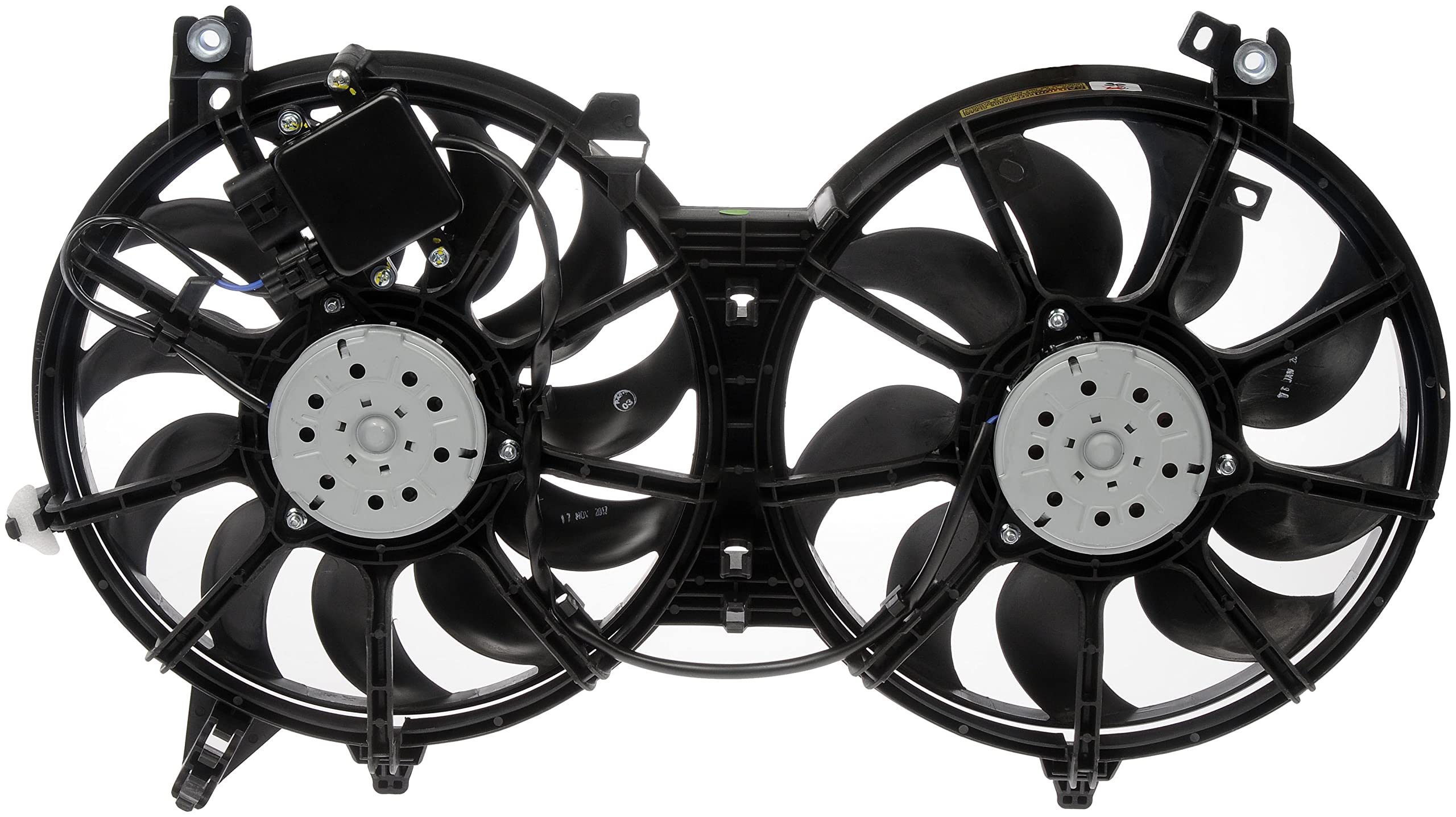 Dorman 621-162 Engine Cooling Fan Assembly Replacement for Infiniti G35 G37 Nissan 350Z 370Z - High Performance Cooling System Part for Hot Weather & Heavy Traffic Driving