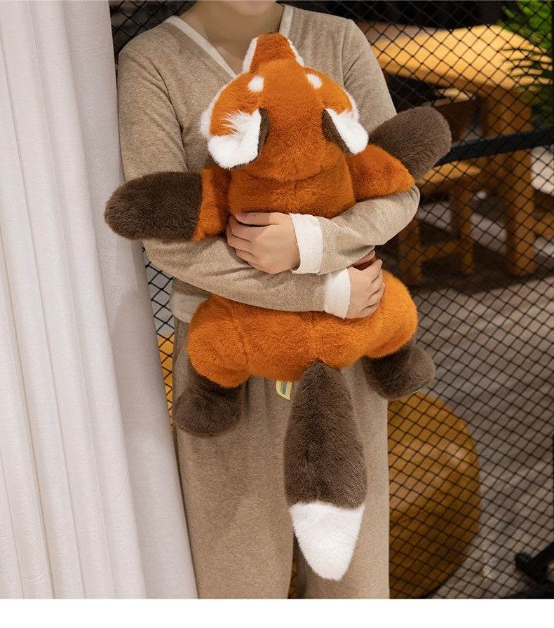 Foksi: Adorable Kawaii Fox Plushie - Soft Stuffed Animal Toy for Kids & Adults | Perfect for Cuddling, Home Decor, and Gift Giving