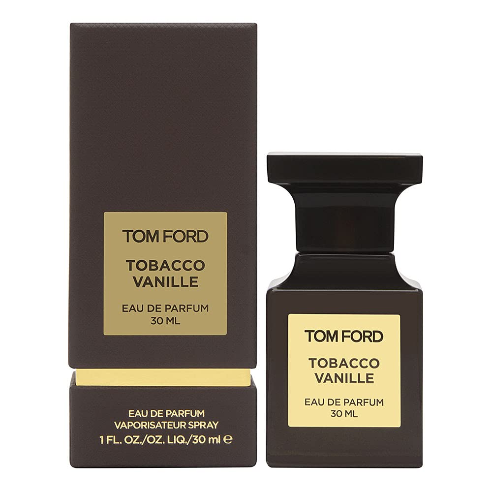 Tom Ford Tobacco Vanille Eau de Parfum for Men - 1 oz / 30ml Luxury Cologne Spray | Woody Spicy Scent with Vanilla & Tobacco Notes | Perfect for Date Night, Special Occasions & Gifts