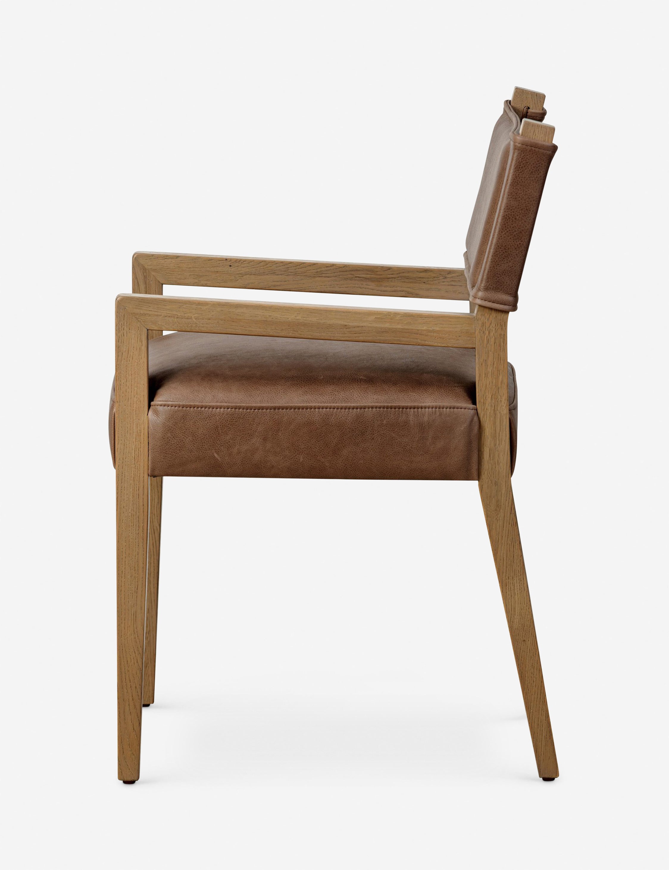 Premium Genuine Leather Dining Chair - Modern & Comfortable Upholstered Seat for Home, Restaurant, or Office - Elegant & Durable Furniture for Everyday Use
