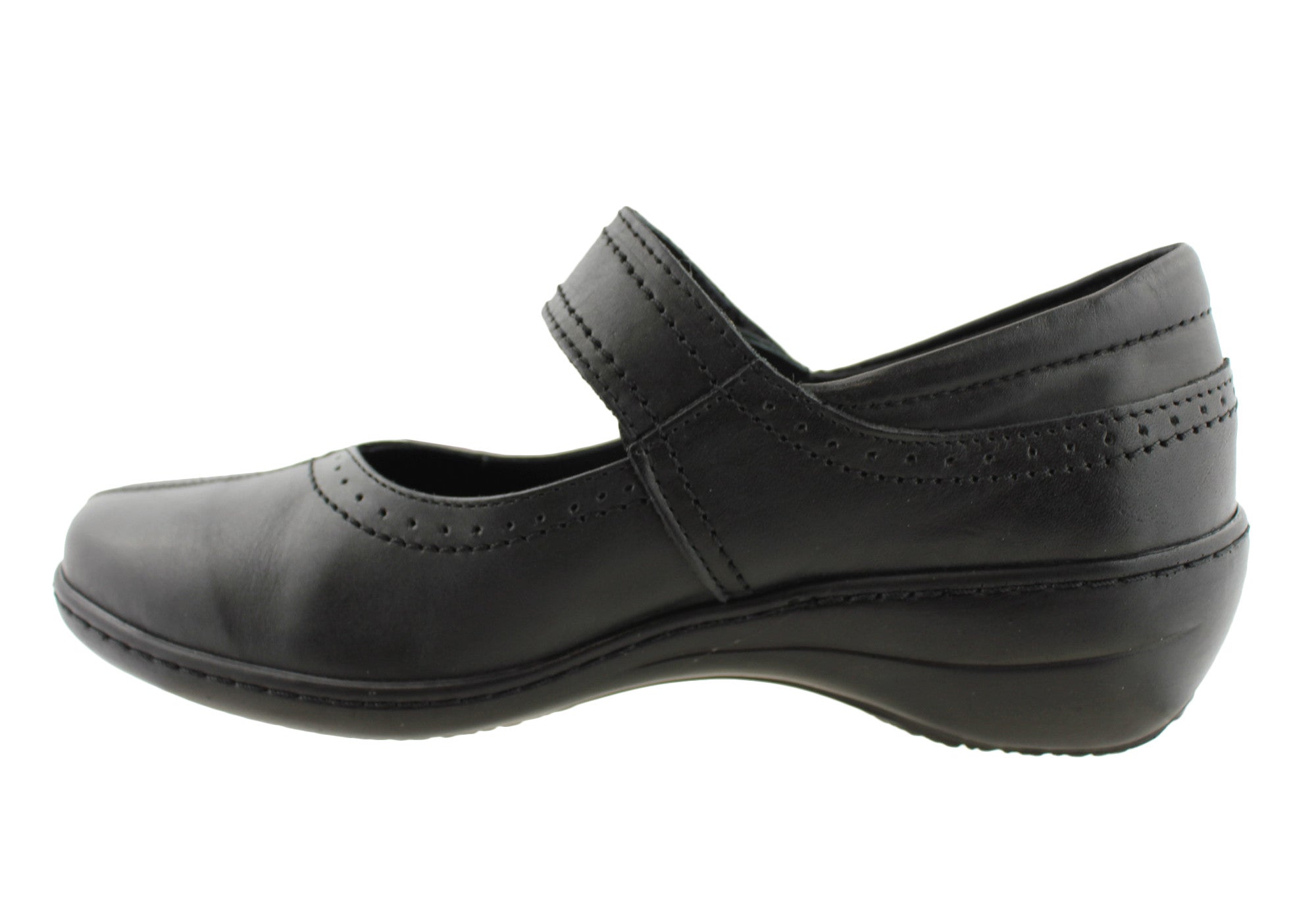 Comfort 961 21 Women's Genuine Leather Mary Jane Shoes - Classic Slip-On Style for Work, Office & Casual Wear