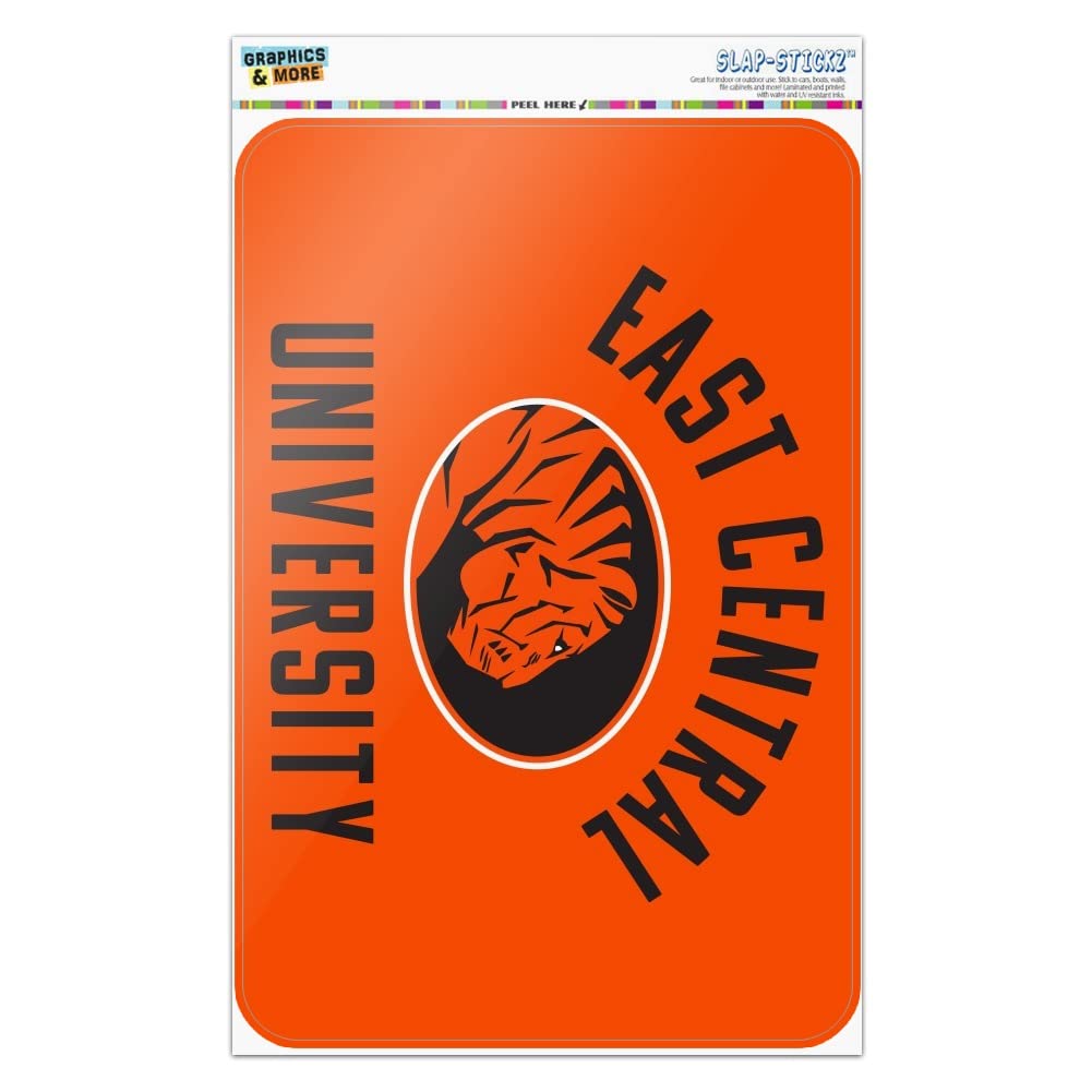 East Central University Tigers Logo Wall Sign - Custom Home & Office Decor for Fans - Perfect for Dorm, Game Room, or Office Display