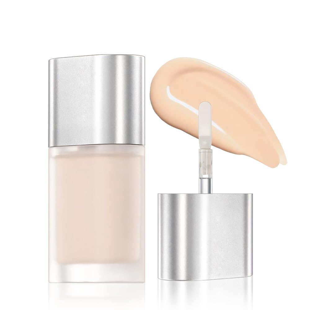 Best Full Coverage Concealer for Dark Circles & Mature Skin - Lightweight, Breathable & Moisturizing - Natural Color (04#) - Perfect for Daily Makeup & Professional Use