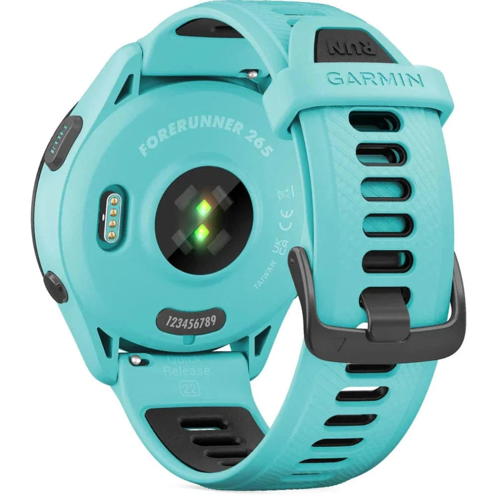 Garmin Forerunner 265 GPS Running Smartwatch - Advanced Fitness Tracker with Heart Rate Monitor | Perfect for Marathon Training, Outdoor Running & Daily Activity Tracking
