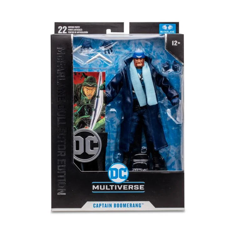 DC Multiverse Collector Edition Captain Boomerang Action Figure - The Flash Comic Series - Perfect for Display, Collecting, and Role-Playing Scenes