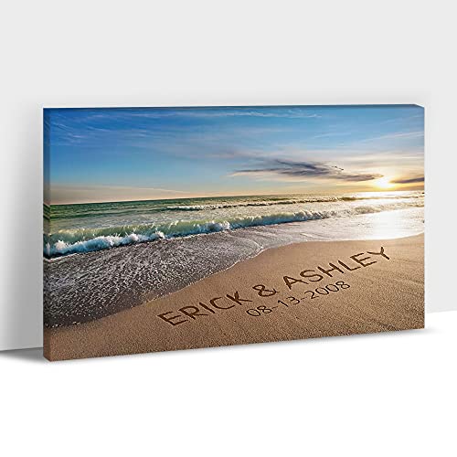 Custom Beach Canvas Framed-14