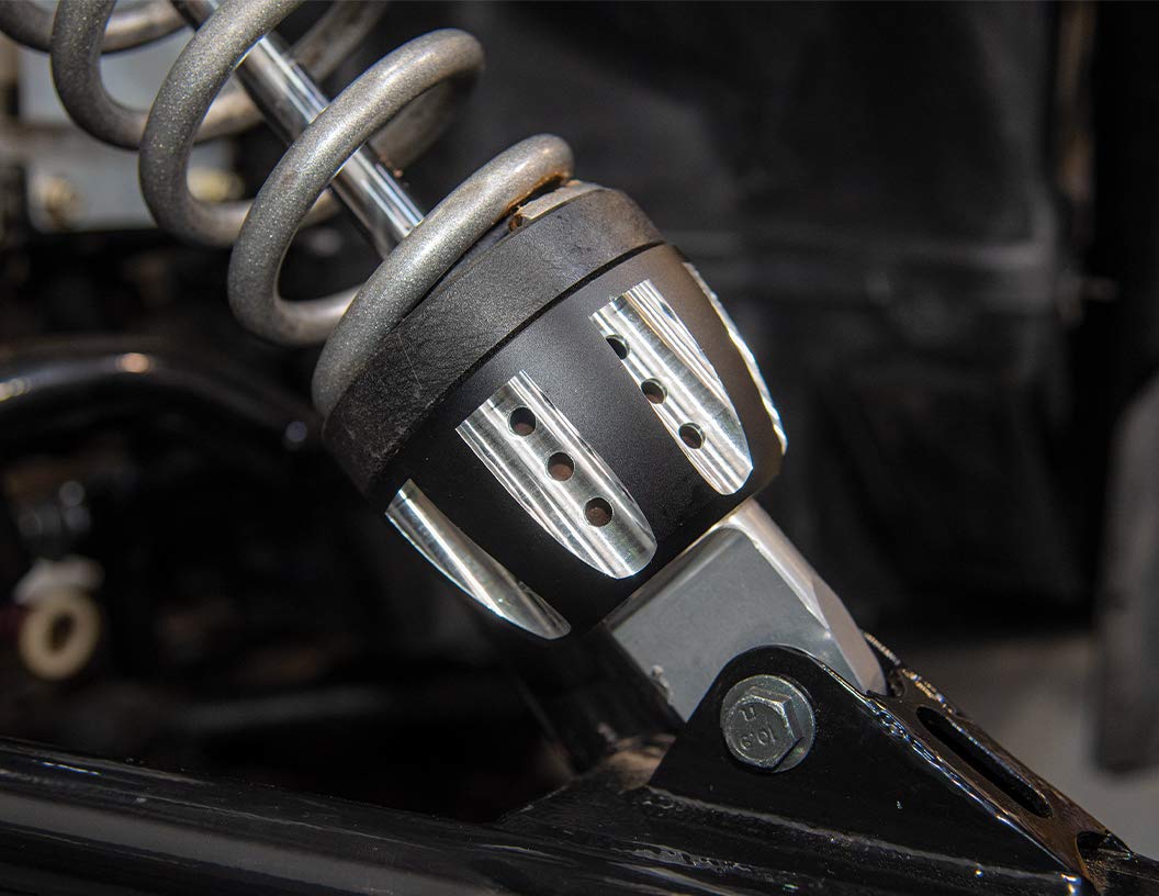 Polaris RZR XP 1000, RS1 & Turbo 1000 Billet Front Spring Retainers Pair (Part #5633421) - Heavy-Duty Off-Road Suspension Upgrade for Dune Bashing & Trail Riding