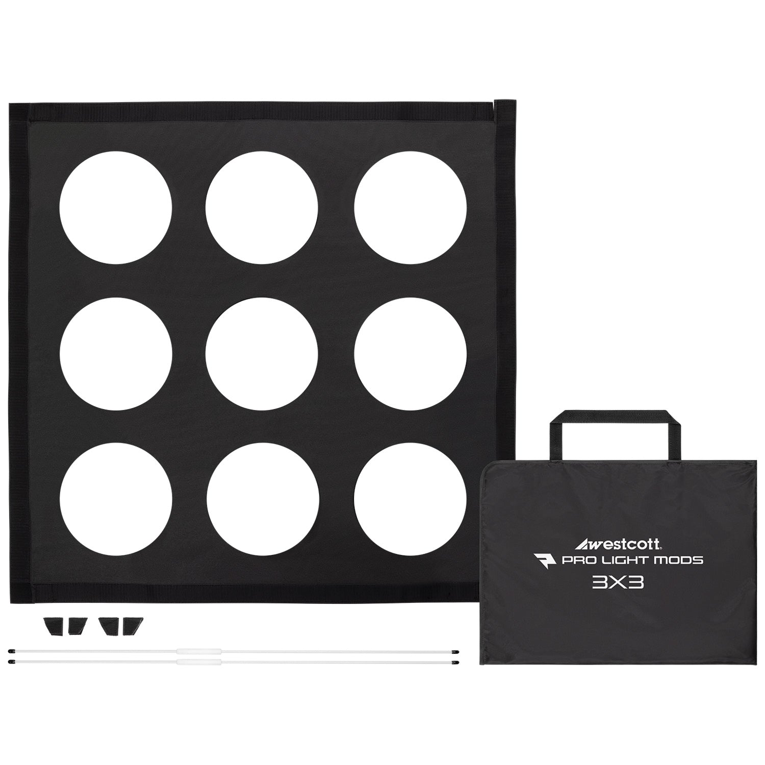 Pro Light Mods 3x3 LED Panel - Energy Efficient Studio Lighting for Photography & Videography - Perfect for YouTube, TikTok & Home Studio Setup