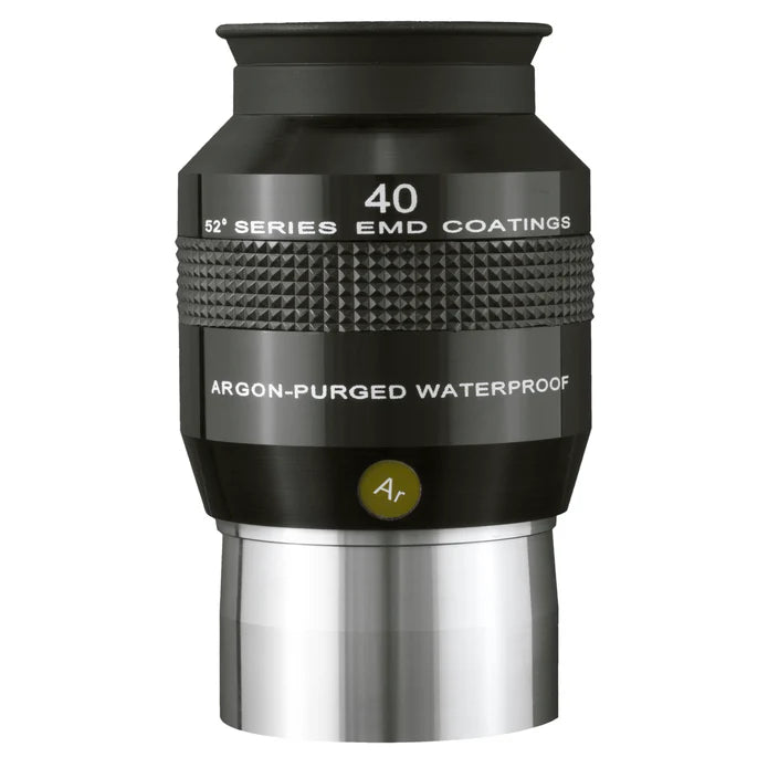 Explore Scientific 52° Series 40mm Waterproof Eyepiece - Wide Angle Telescope Lens for Astronomy, Stargazing & Outdoor Observation - Ideal for Telescopes, Binoculars & Night Sky Viewing