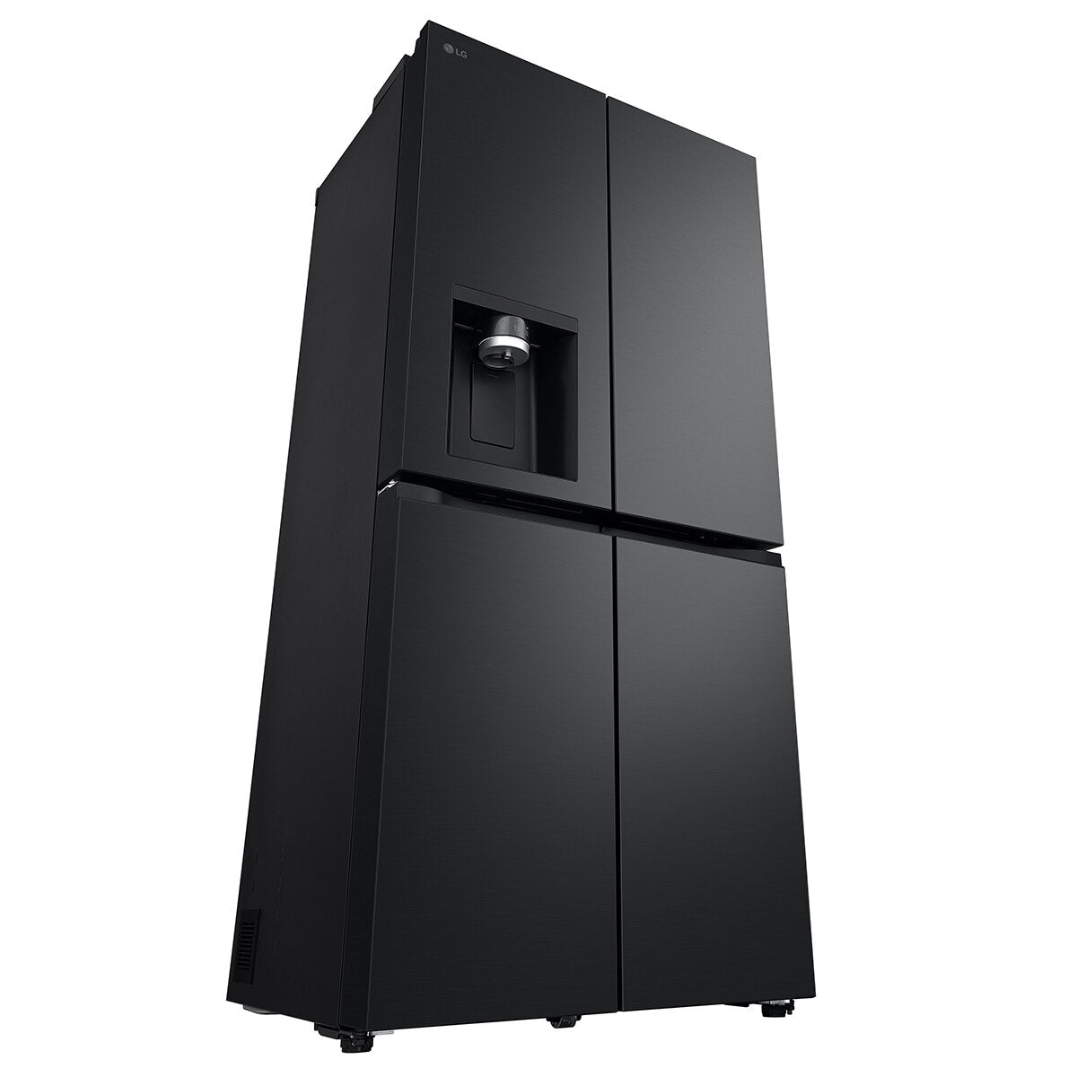 LG 508L French Door Refrigerator with Slim In-Door Ice & Water Dispenser - Matte Black (GF-L500MBL) - Perfect for Modern Kitchens & Open-Concept Homes
