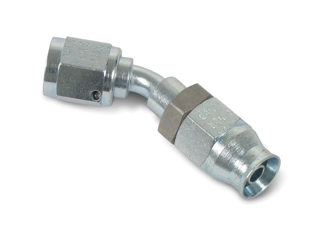 Earl's 604704ERL Speed-Seal Hose End - High Performance Fuel Line Fitting for Automotive, Marine & Industrial Applications - Perfect for Fuel Systems, Hydraulic Lines & Fluid Transfer